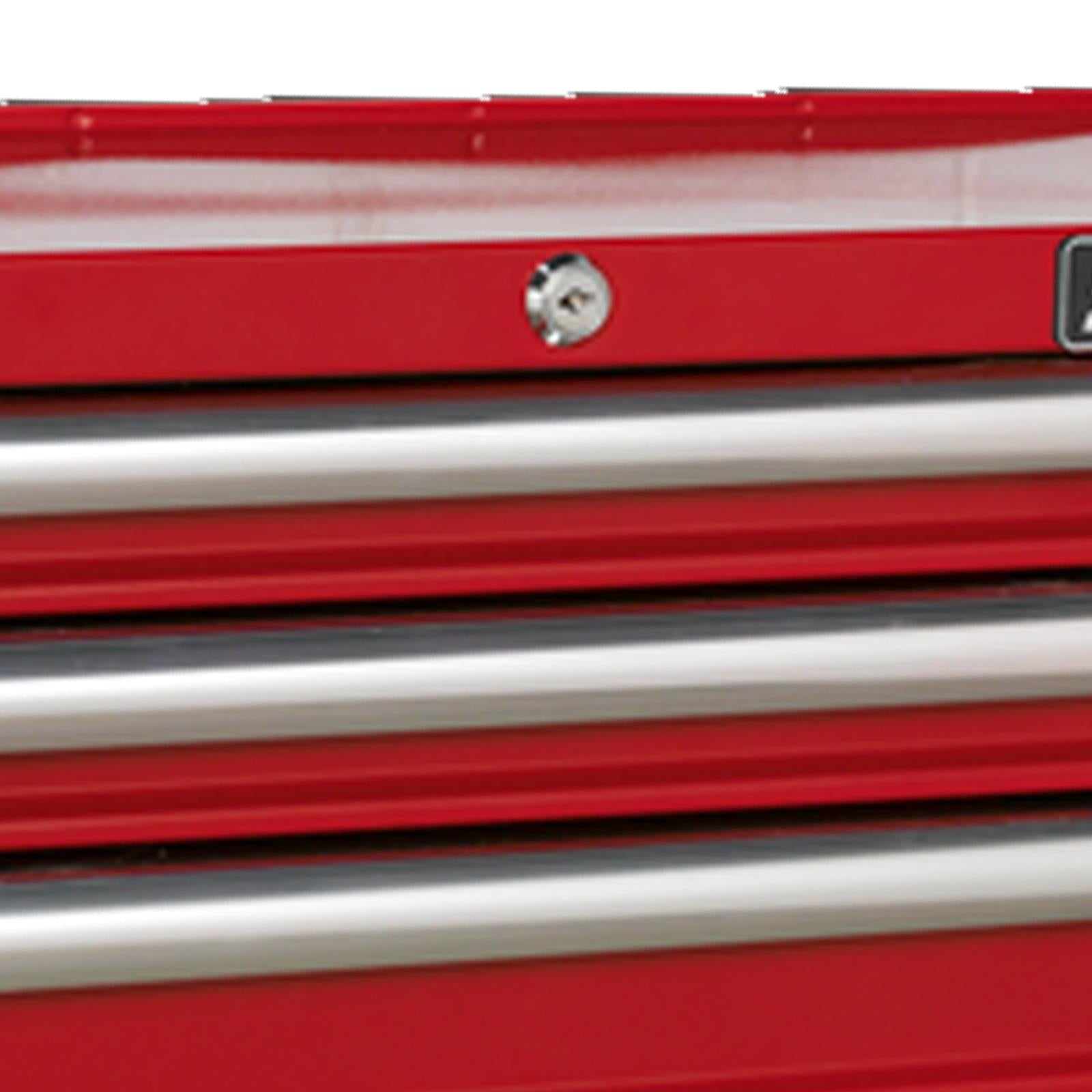 Sealey Mid-Box 3 Drawer with Ball Bearing Slides - Red