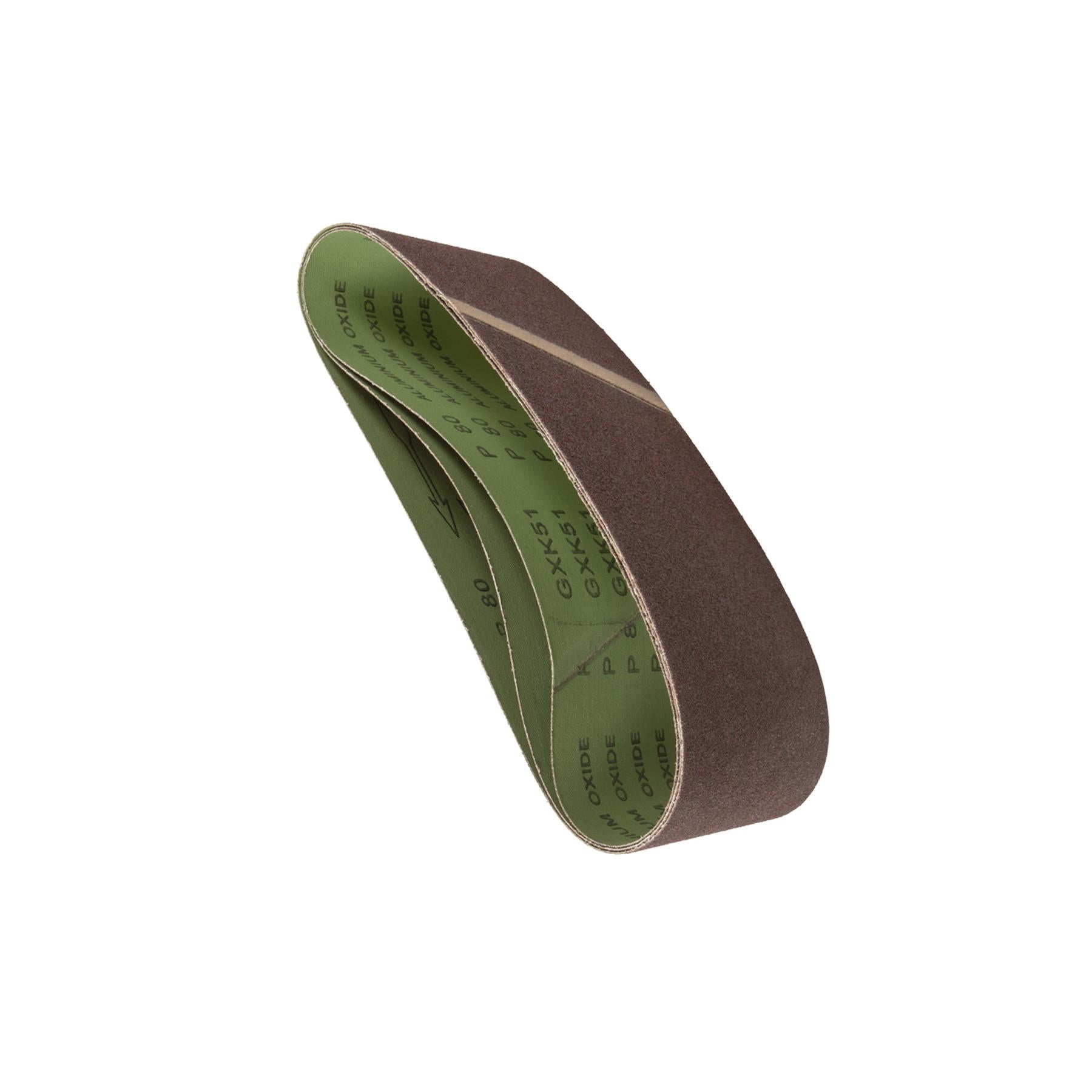 Sealey Sanding Belt 100 x 610mm 80Grit - Pack of 3