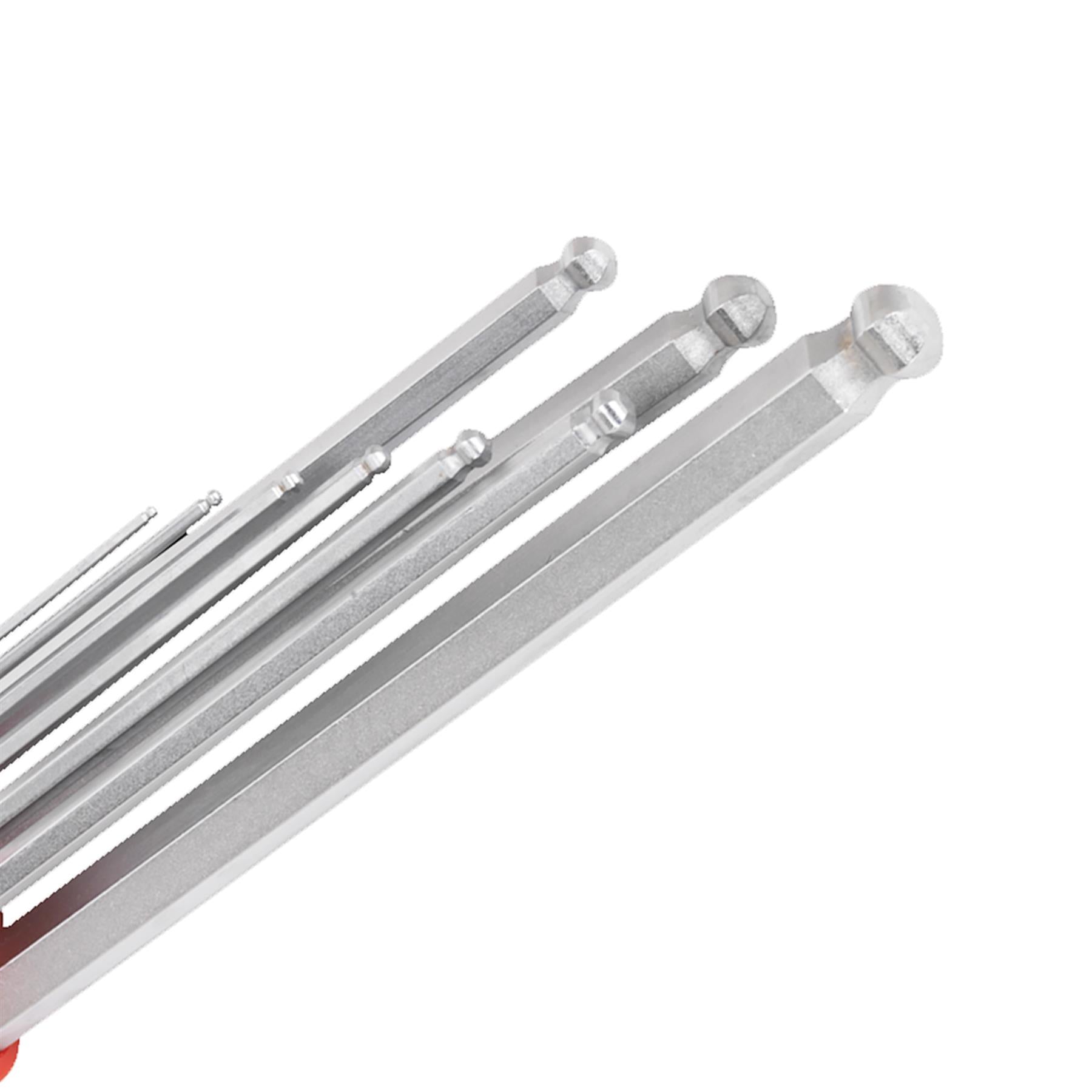 Sealey Ball-End Hex Key Set 9pc Extra-Long Metric