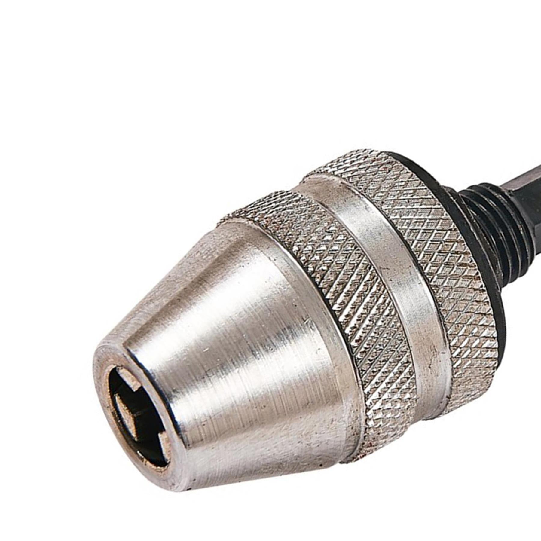 Quick Change 1/4" Hex Shank Keyless Drill Chuck