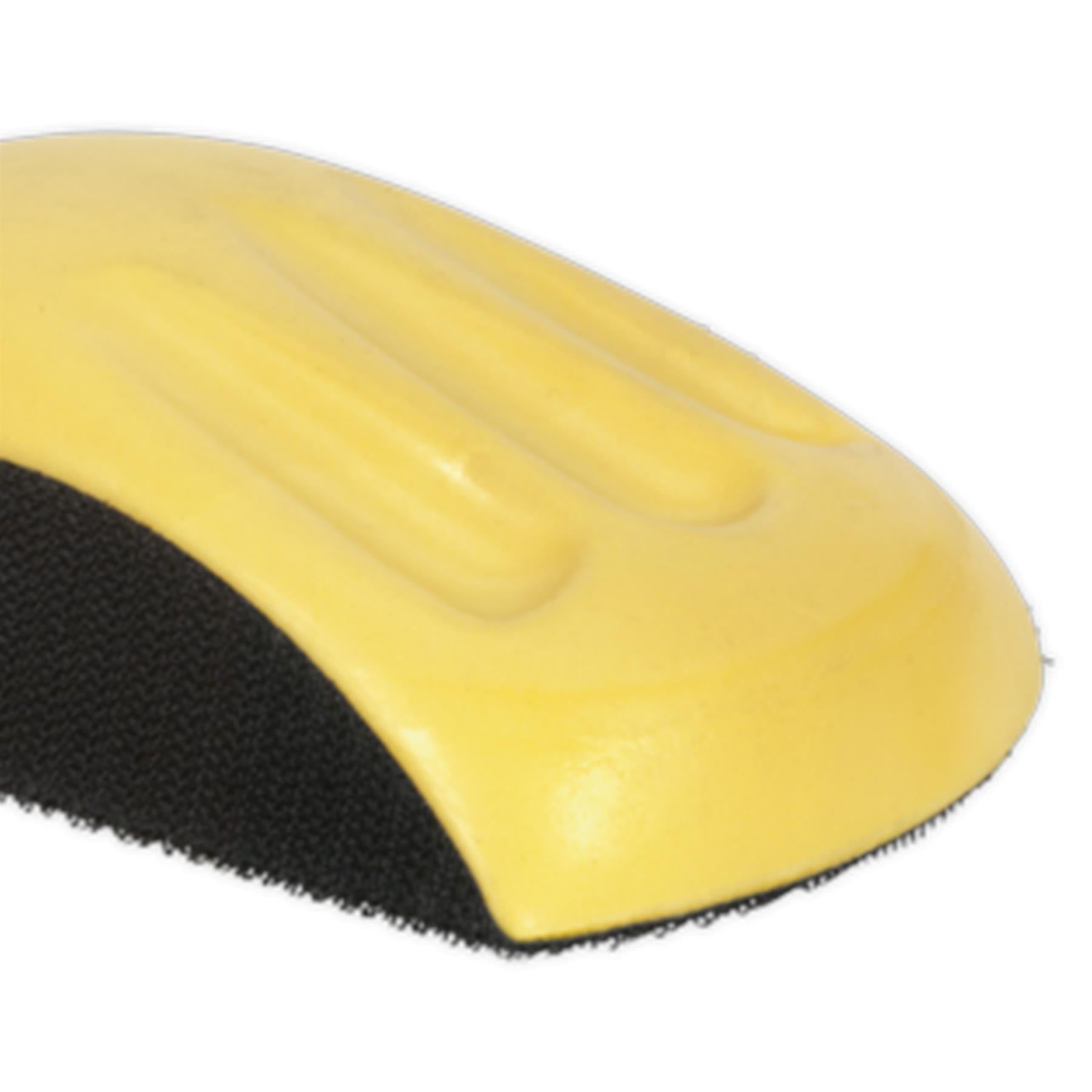 Sealey Sanding Block, Curved Hook-and-Loop 150mm