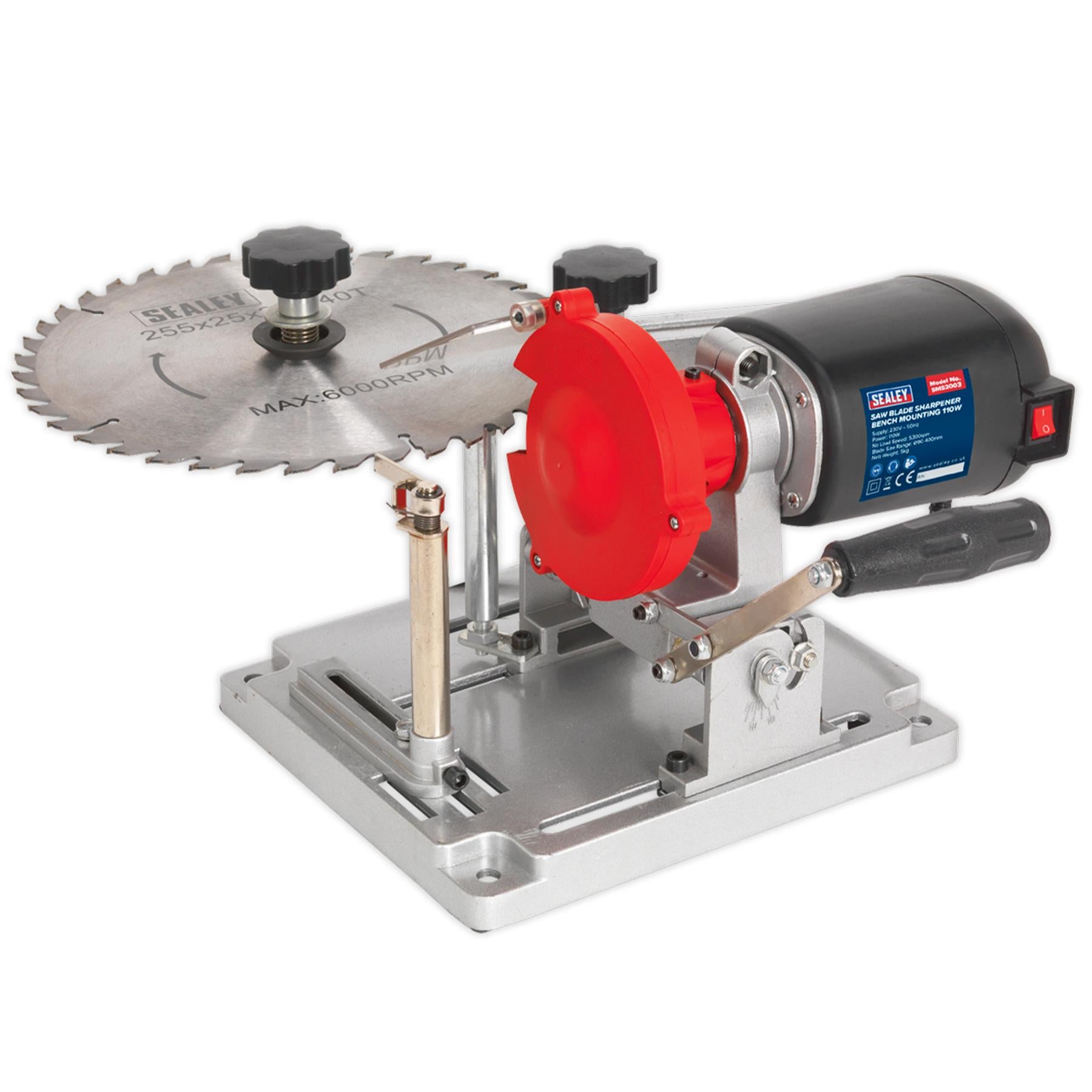 Sealey Saw Blade Sharpener - Bench Mounting 110W