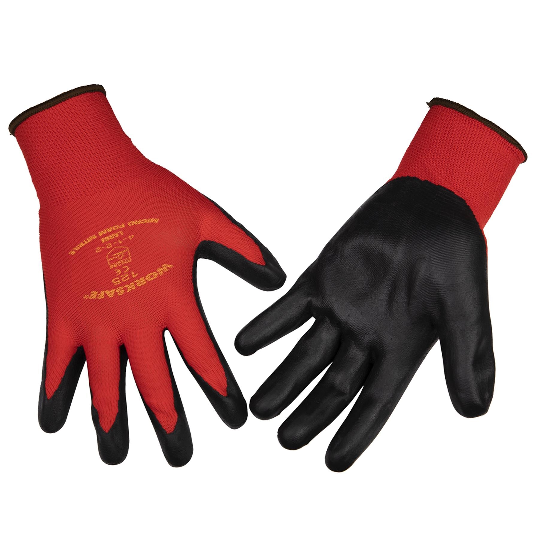 Sealey Flexi Grip Nitrile Palm Gloves (Large) - Pack of 120 Pairs