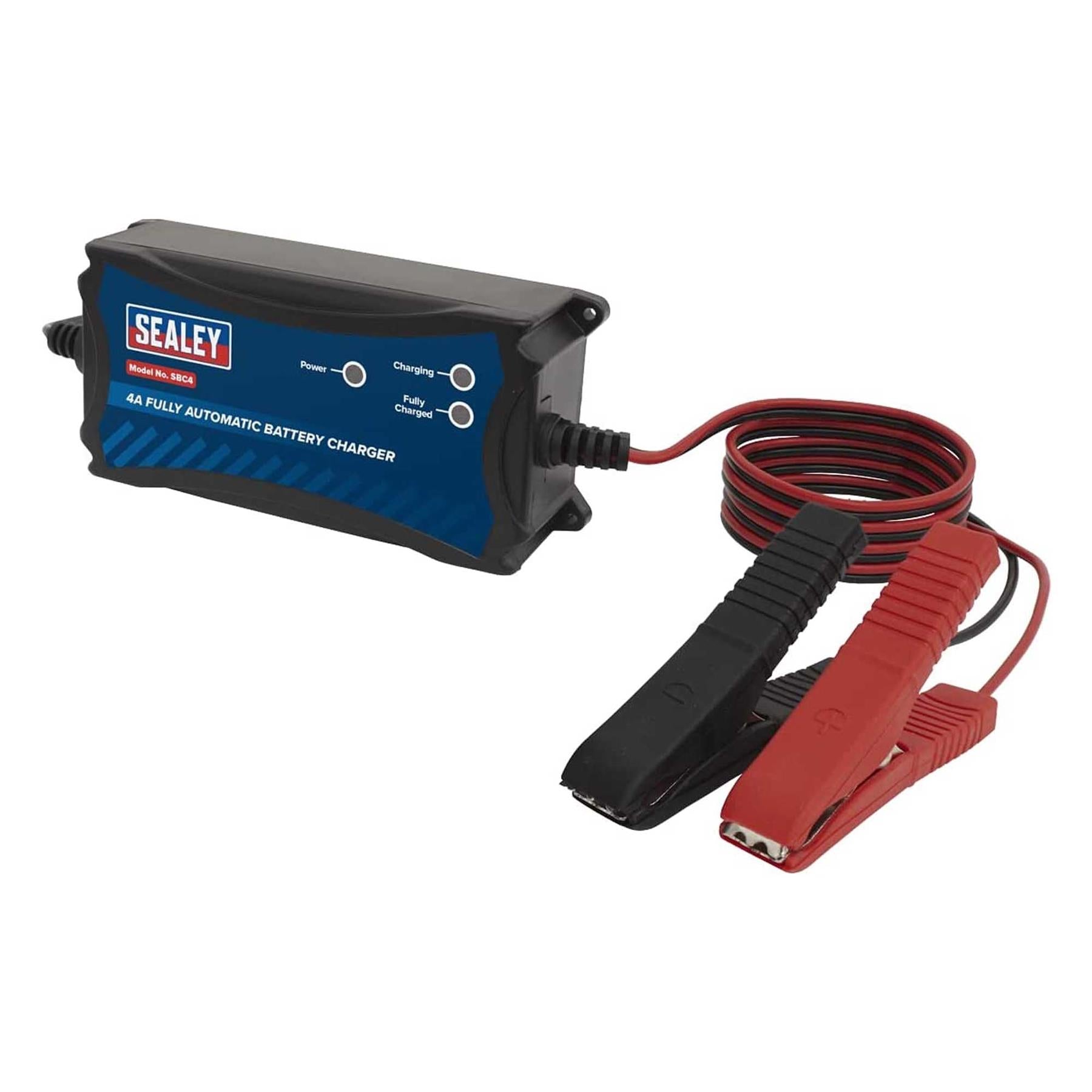 Sealey Battery Maintainer Charger 12V 4A Fully Automatic