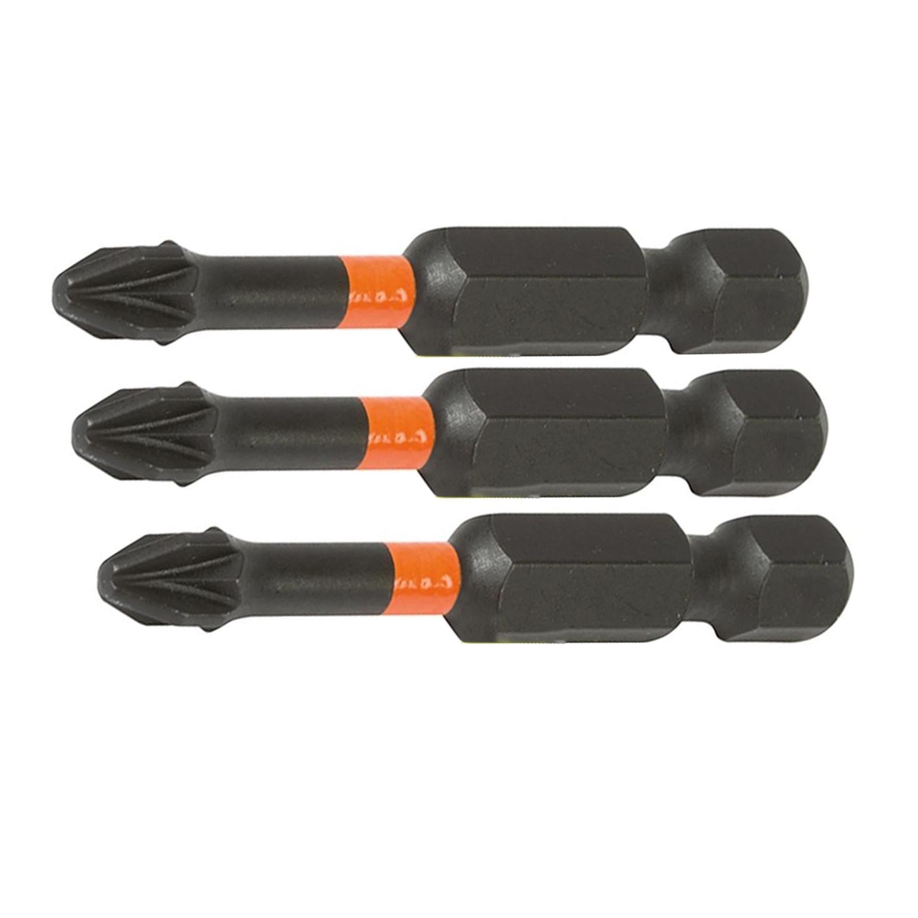 3x PH2 High Torque Impact Bit Drill Driver Screwdriver Bits Sets 50mm