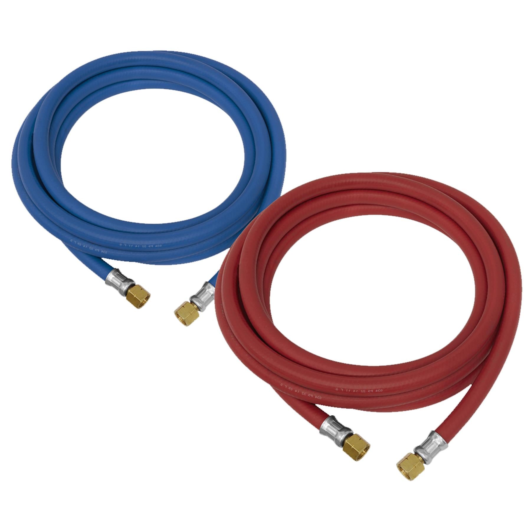 Welding Hose Set Oxyacetylene EN ISO 3821 (EN 559) 5m Sealey