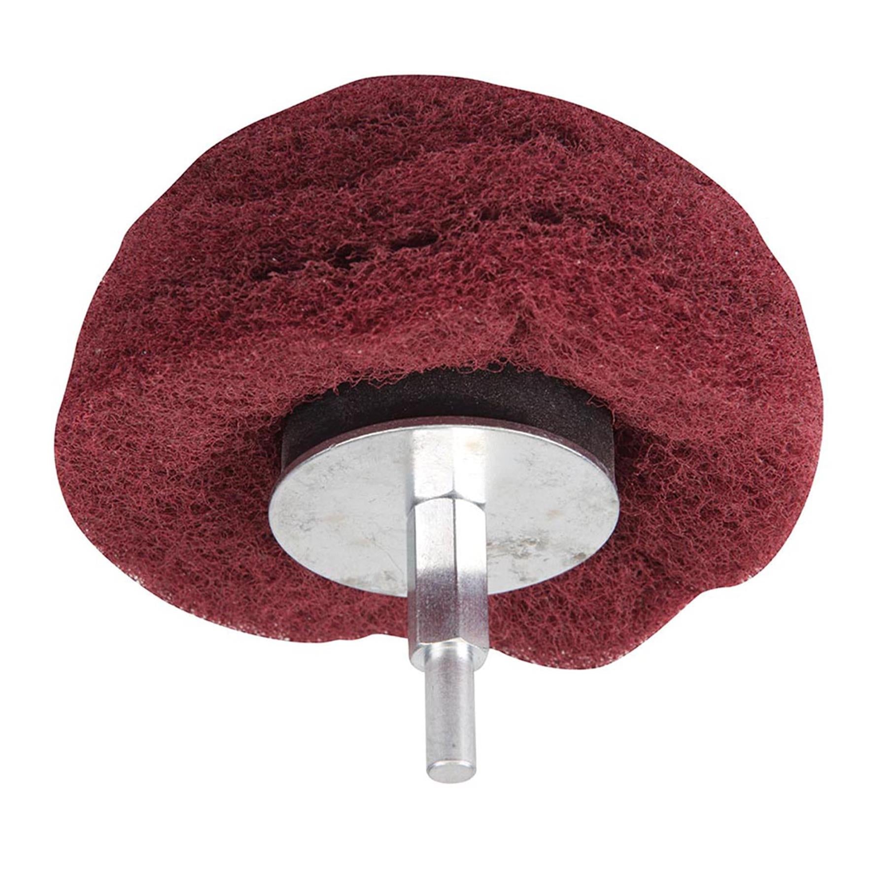 Dome Sanding Mop 100mm Sanding Abrasive DIY 240 Grit Hardwearing Nylon
