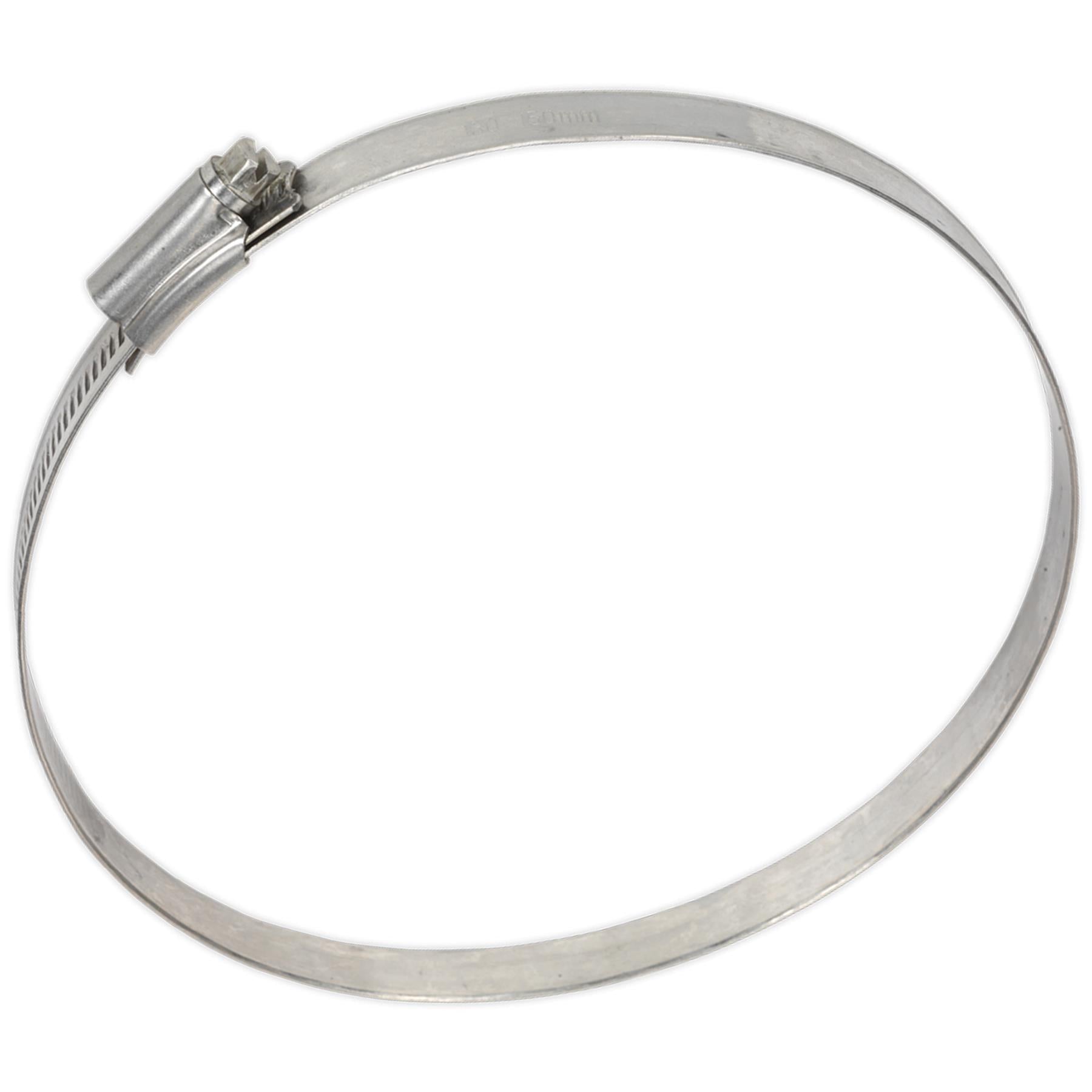 Sealey Hose Clip Stainless Steel 130-150mm Pack of 5