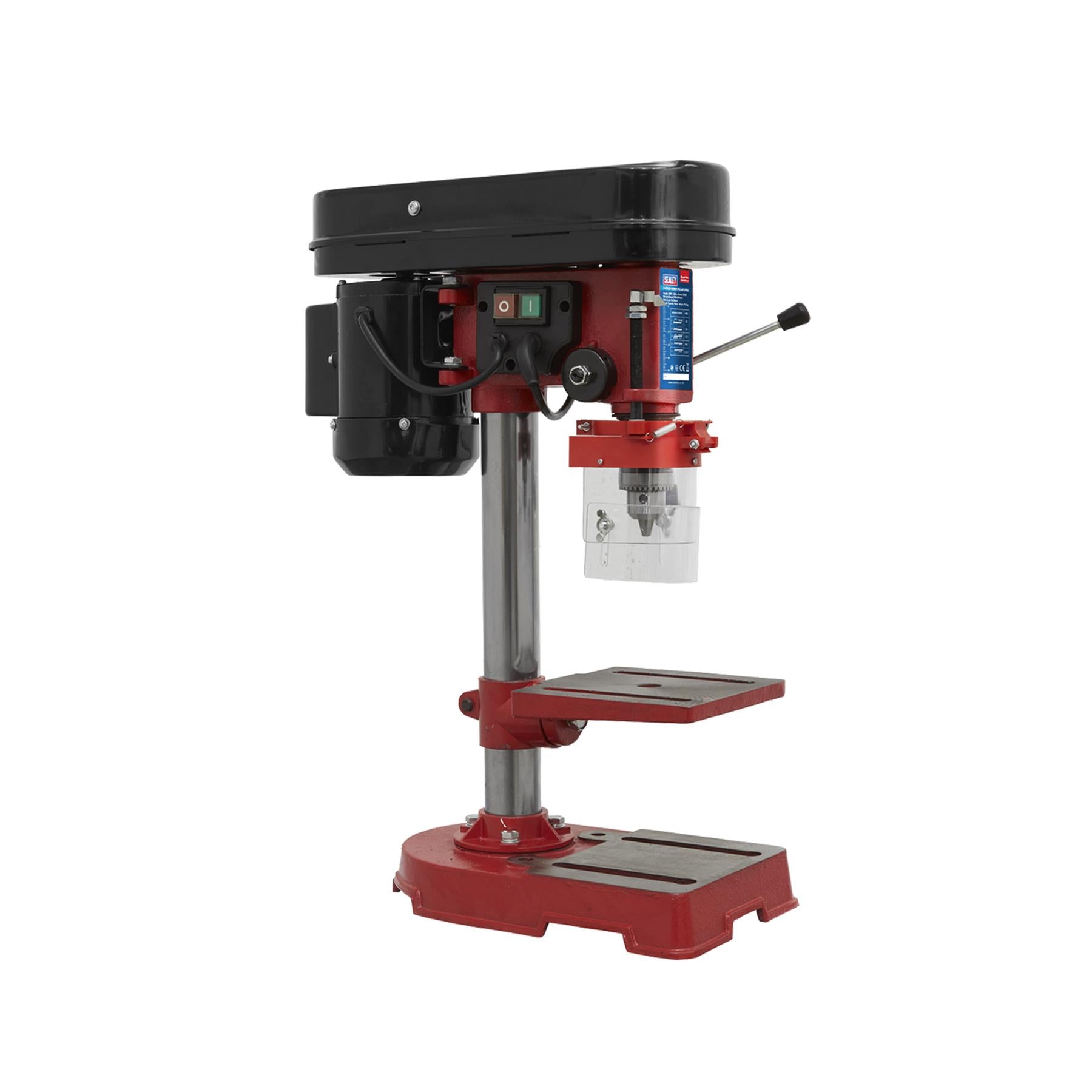 Sealey Pillar Drill 5-Speed Hobby Model 580mm Height 350W/230V