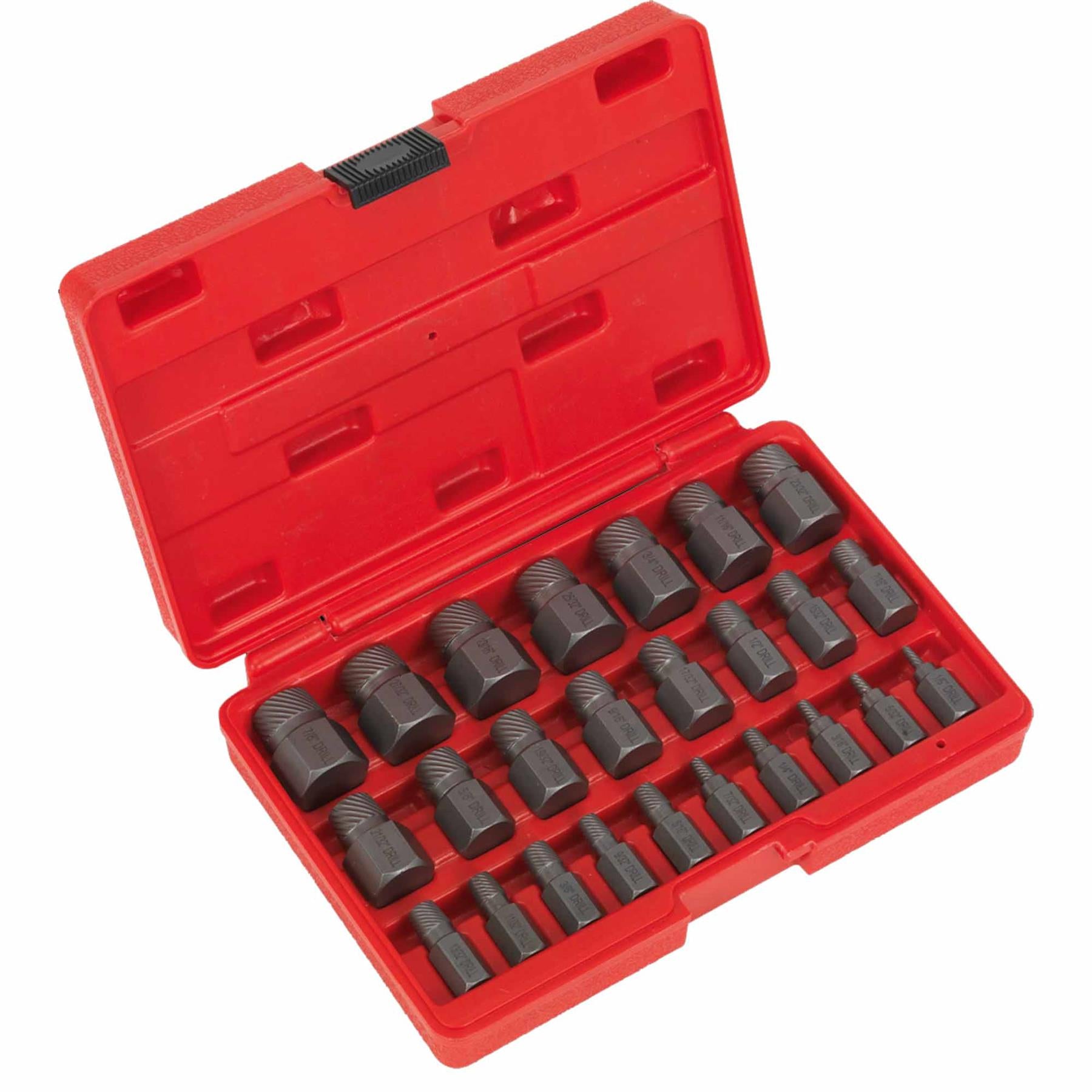 Sealey Multi Spline Screw Extractor Set 25pc