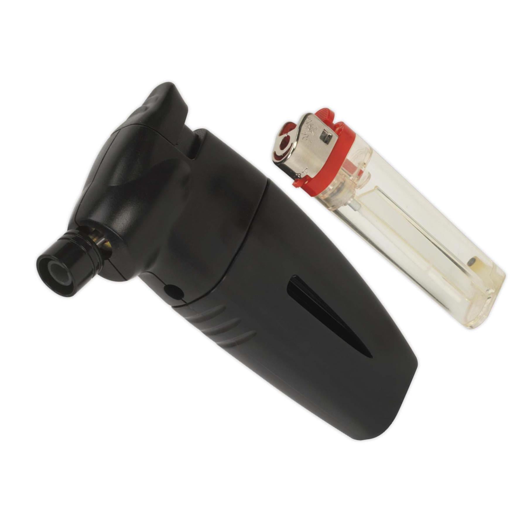 Sealey Cassette Lighter Gas Torch Converts Standard Lighter Into Soldering Torch