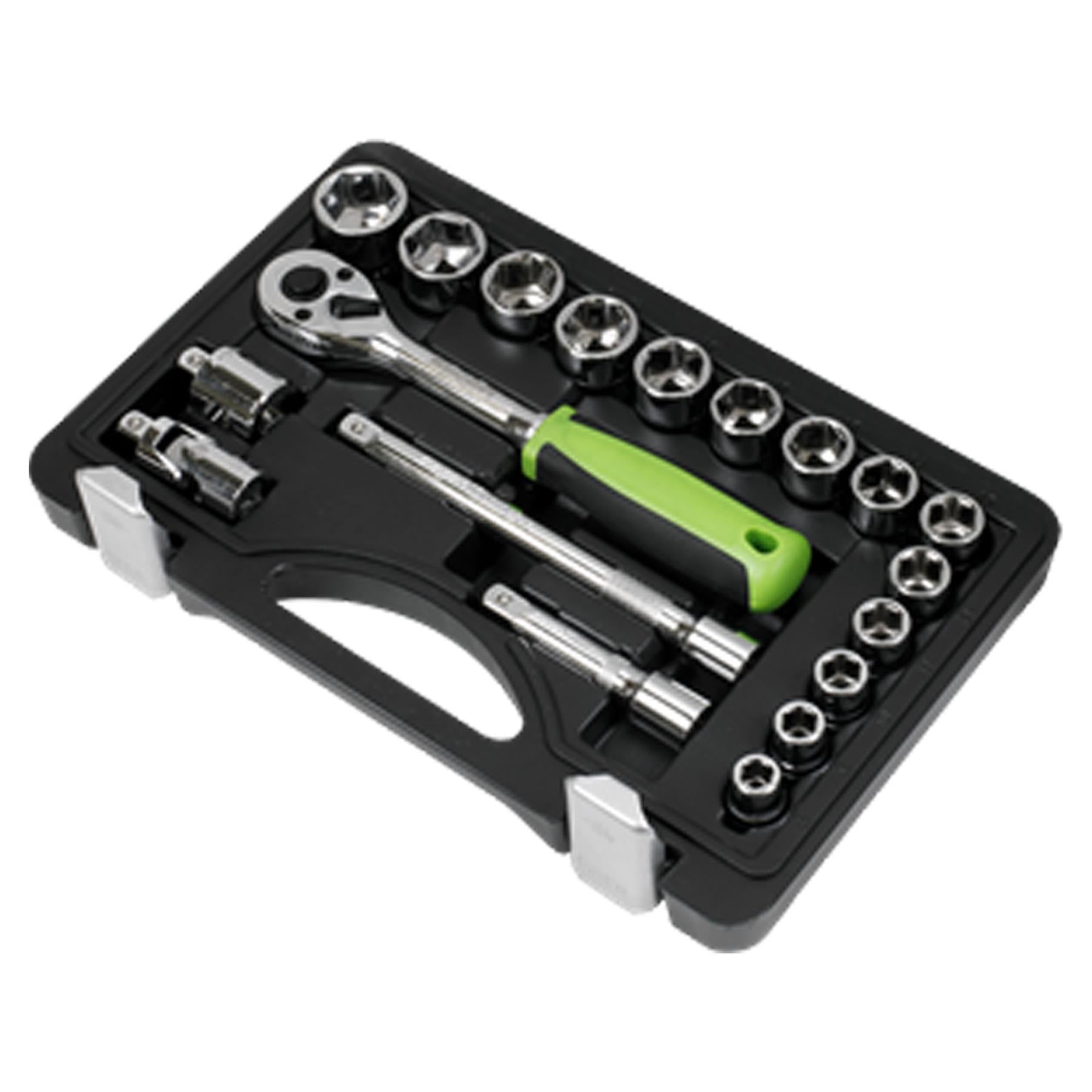 Sealey Socket Set 19pc 3/8"Sq Drive Metric