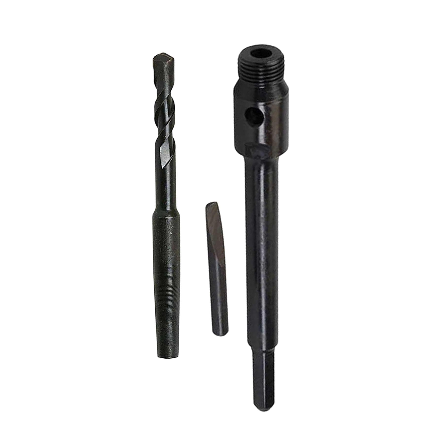 TCT Core Drill Bit 40mm Hole Saw Masonry Stone Brick SDS Plus 100mm Shaft Pilot