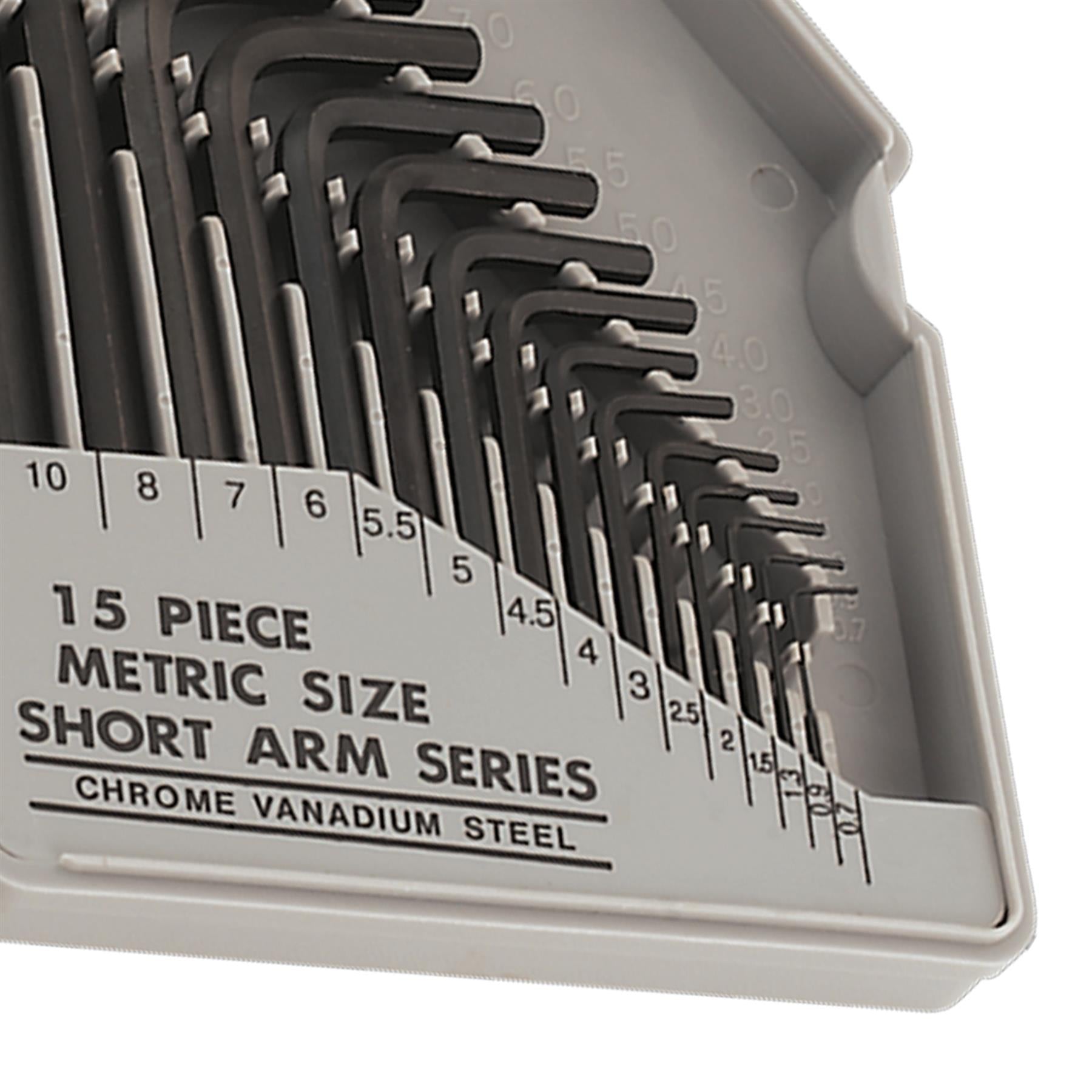 Sealey Hex Key Set 30pc Long/Short-Arm - Metric/Imperial