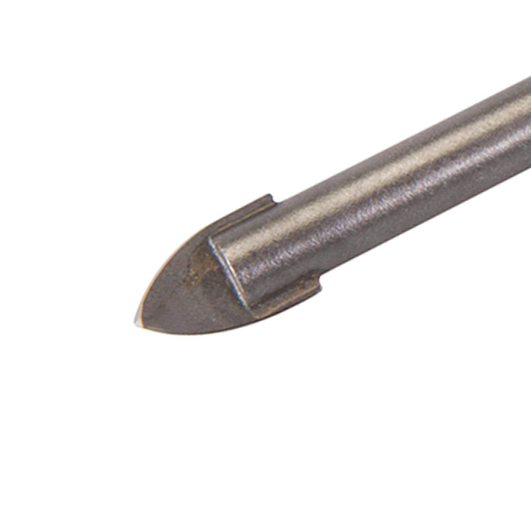 3Pce Hex Drive Tile & Glass Drill Bit Set Tungsten Carbide Tipped Quality