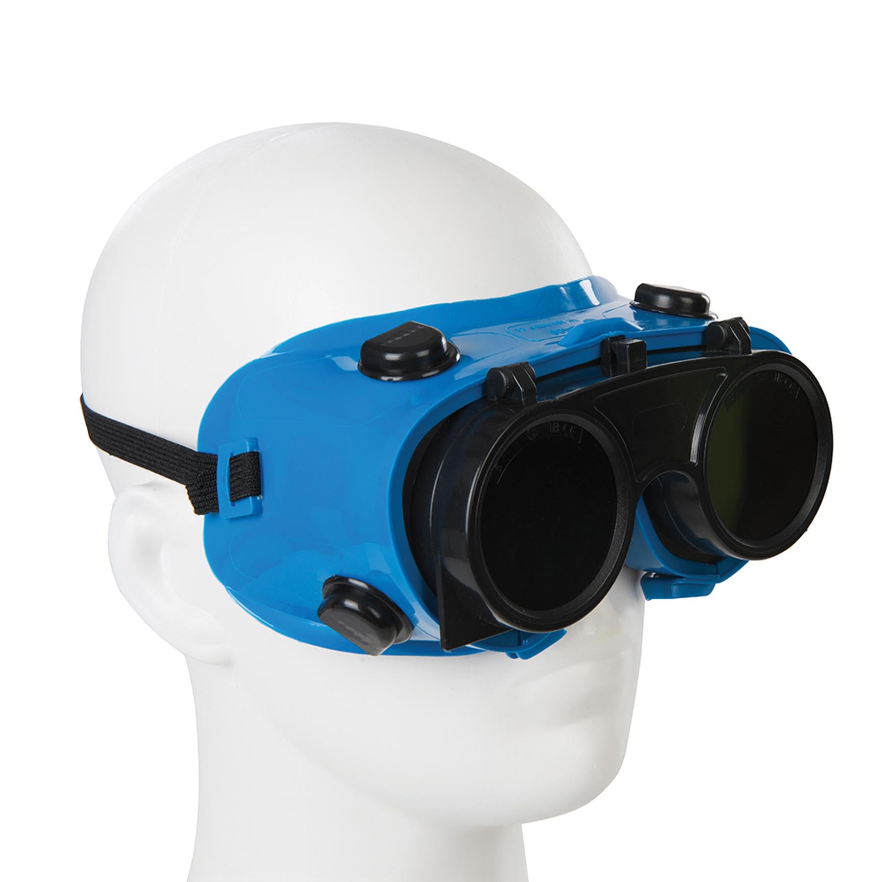 Welding Goggles Clear / No. 5 Green Clear Polycarbonate Safety Lens New