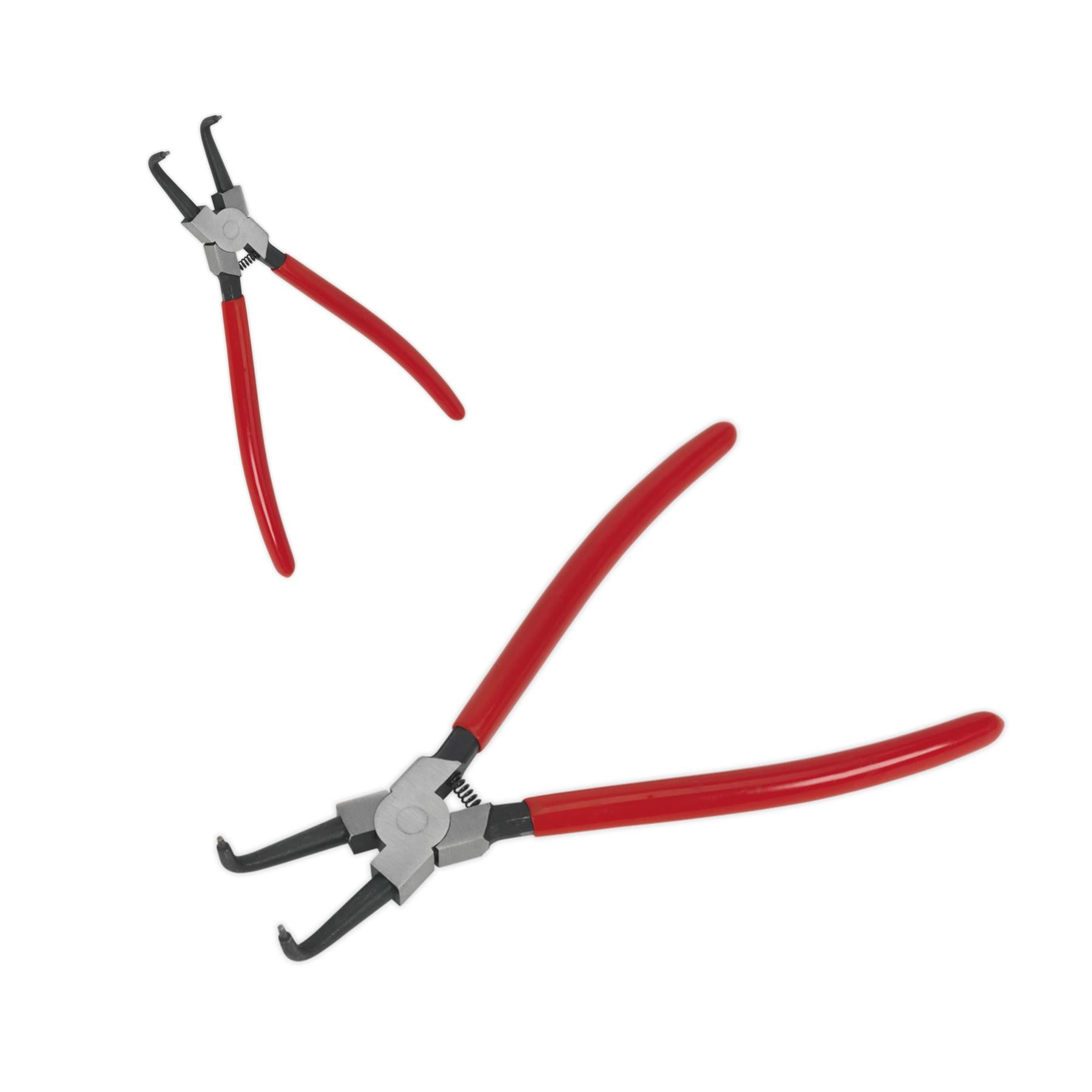 Circlip Pliers Internal Bent Nose 230mm. Premier Hand Tools Sealey