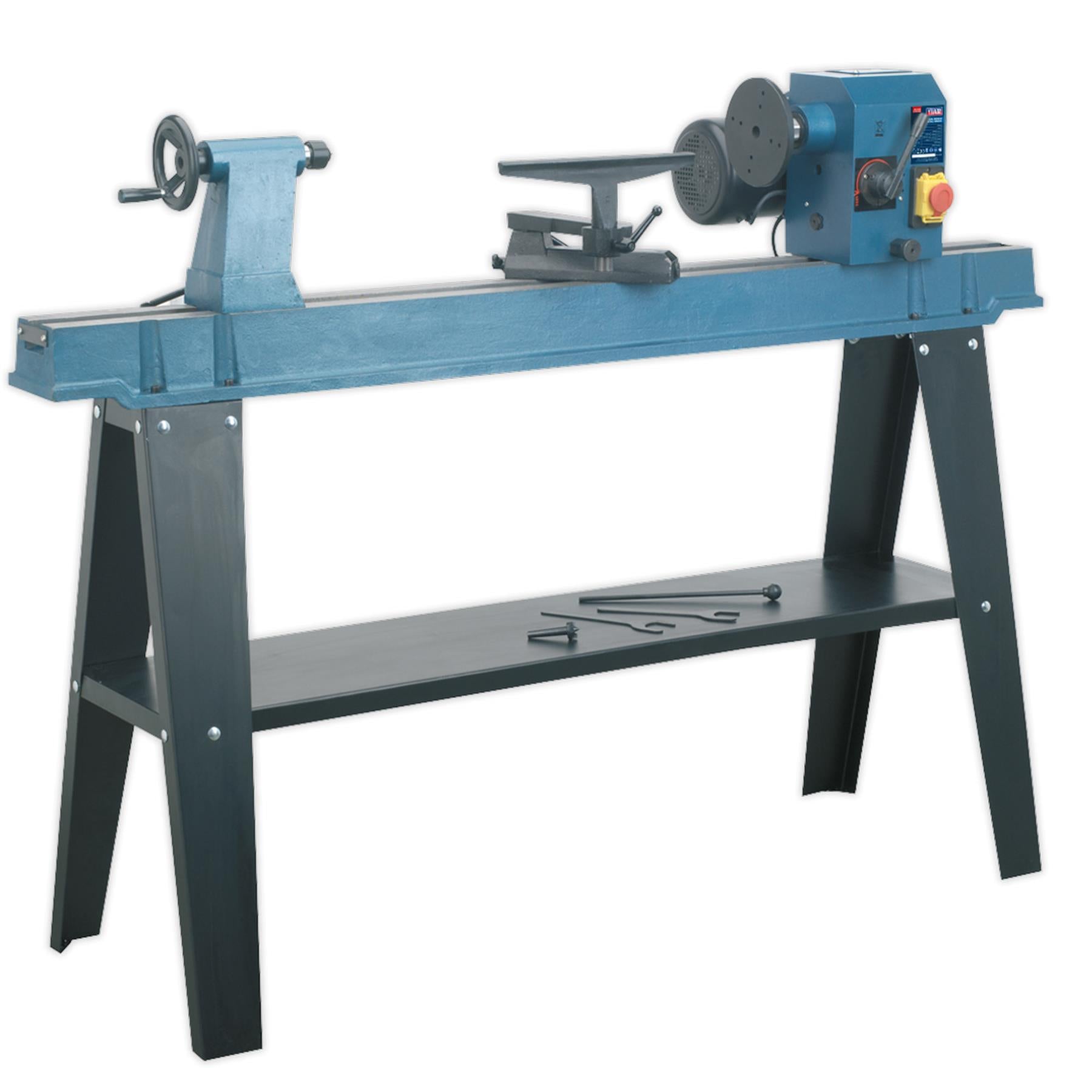 Sealey Wood Lathe 10-Speed 1100mm Centres