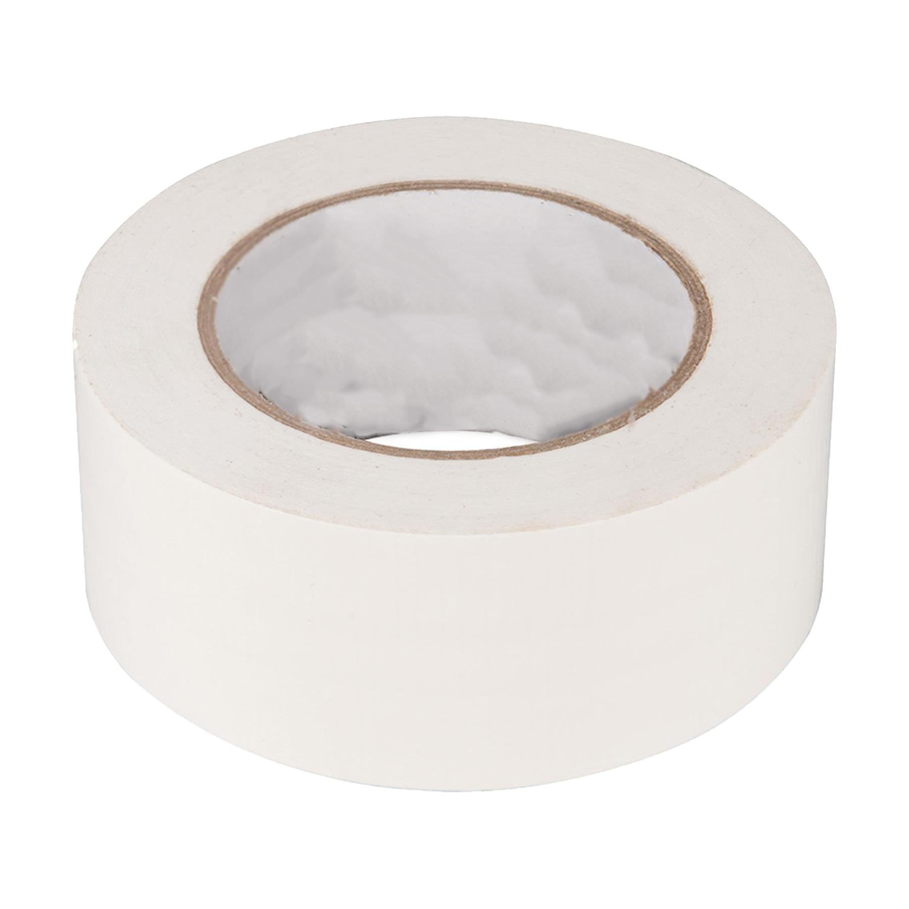 Duct Tape 50mm X 50M White Polyethylene-Coated With Hot Melt Glue Adhesive