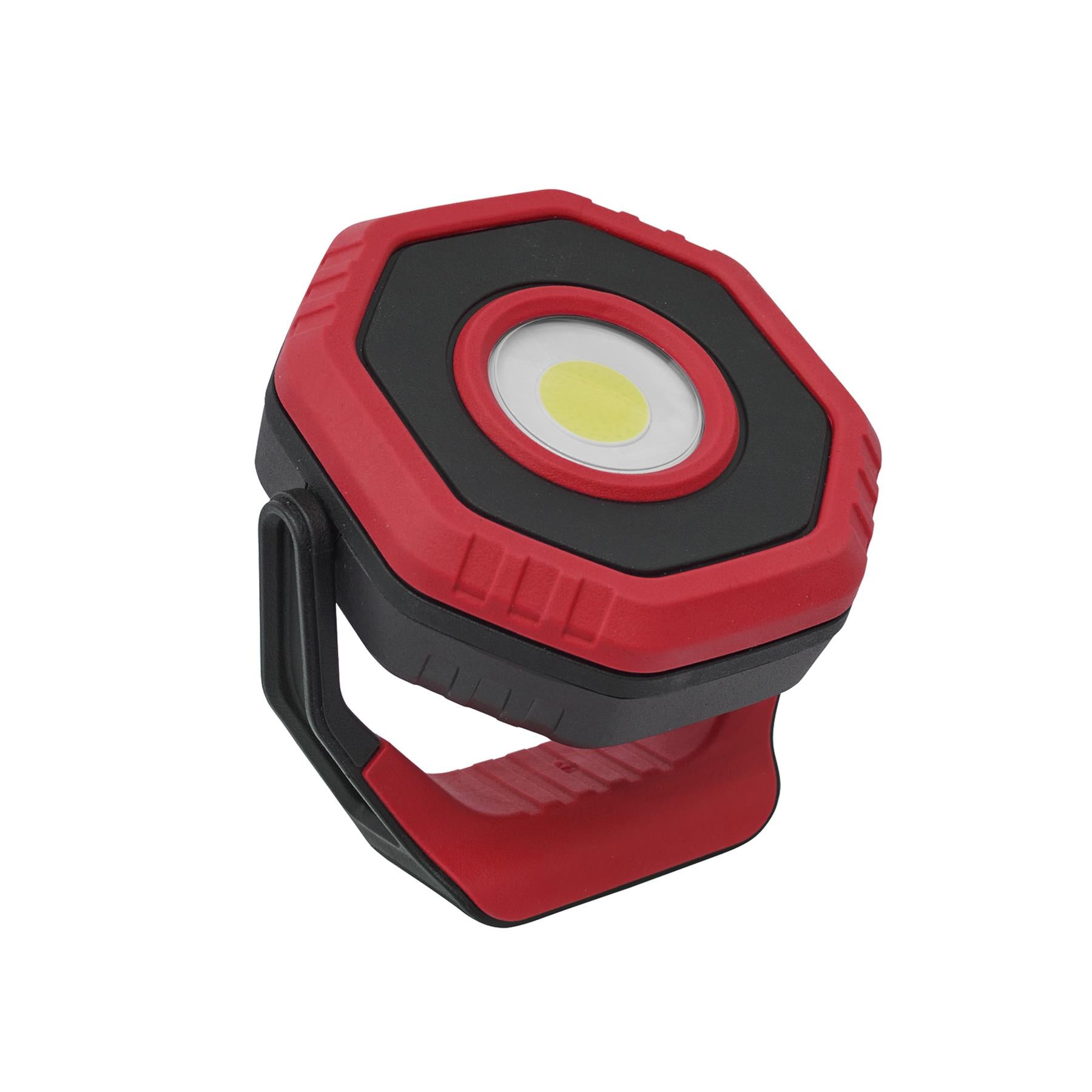 Sealey R/Charge Pocket Floodlight with Magnet 360 7W COB LED - Red