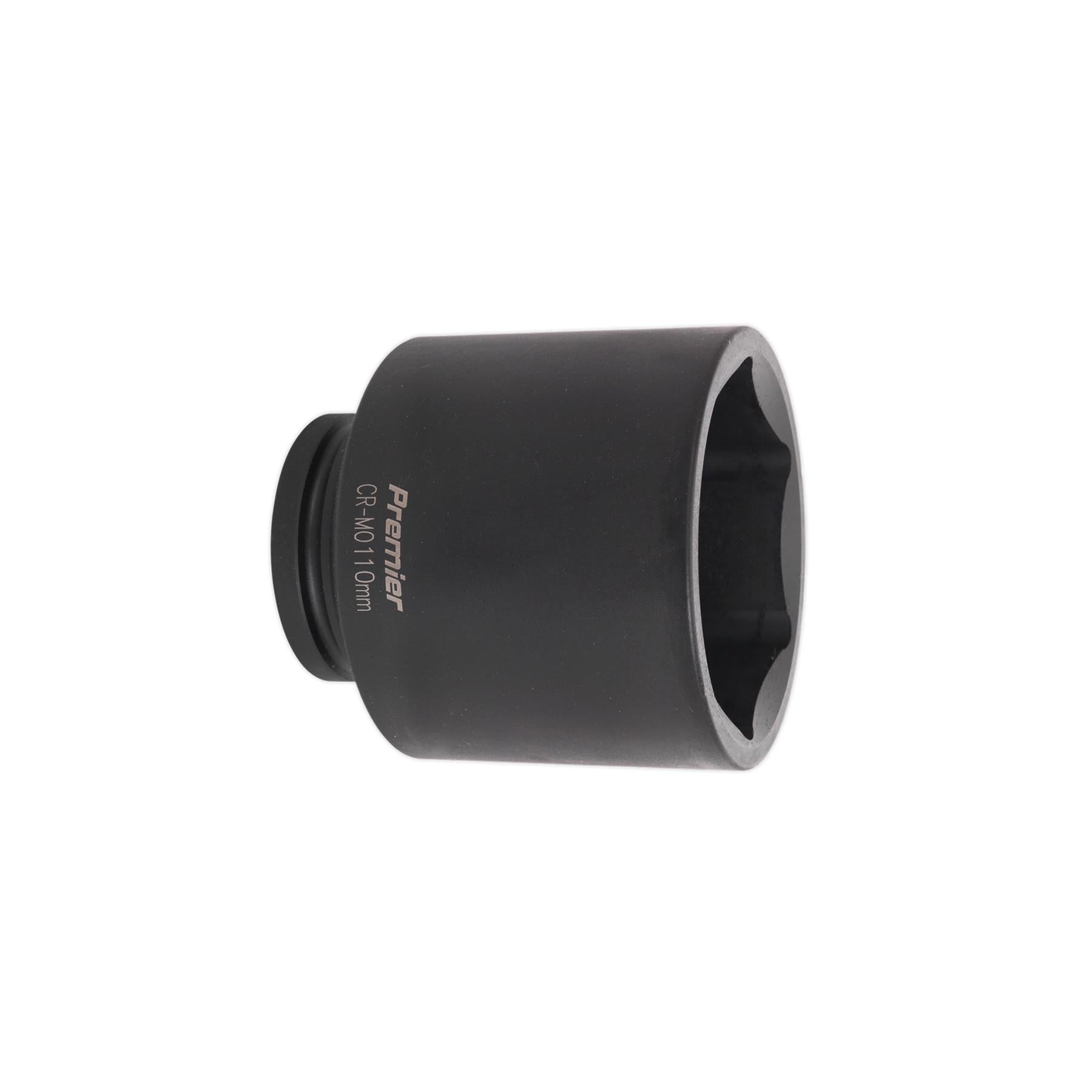 Sealey Impact Socket 110mm Deep 1"Sq Drive Chrome Molybdenum Lifetime Guarantee