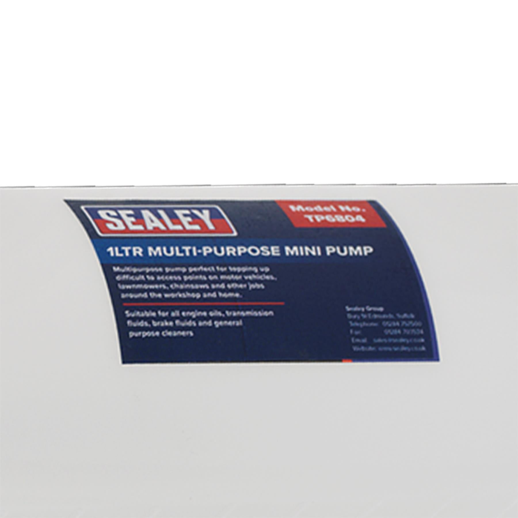 Sealey Multipurpose Mini Pump 1L