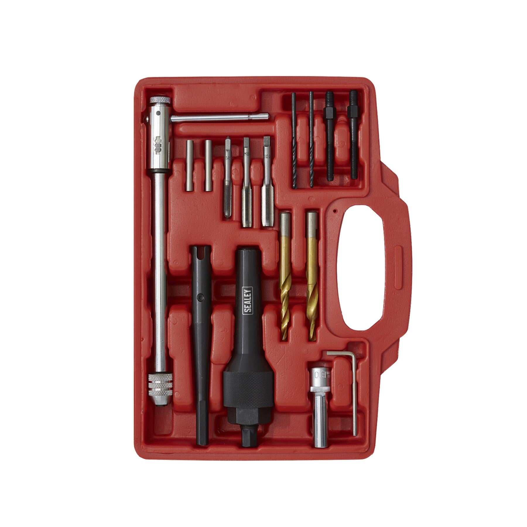 Sealey Damaged Glow Plug Removal Set 8 & 10mm Storage Case