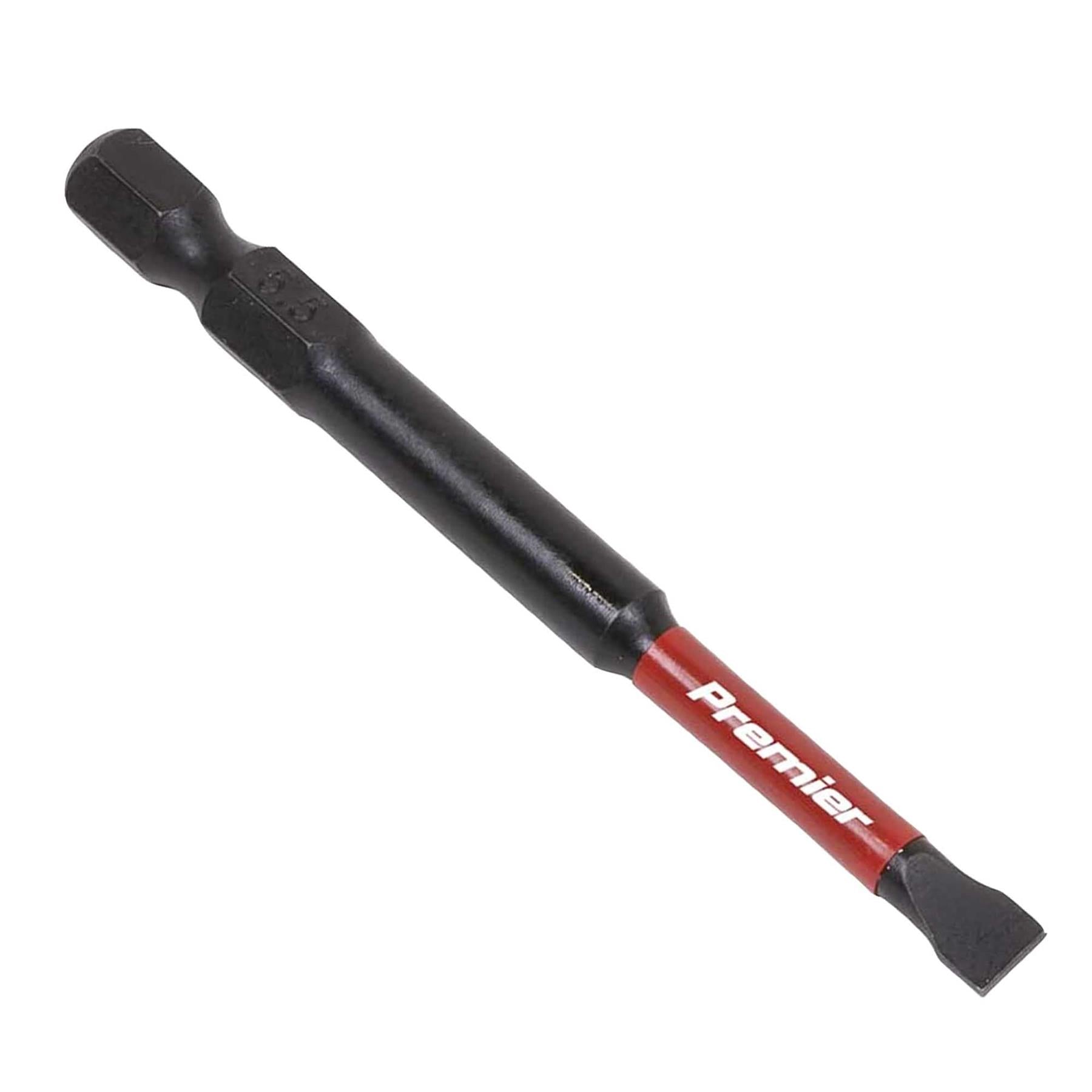 Slotted 5.5mm Impact Power Tool Bits 75mm - 3pc