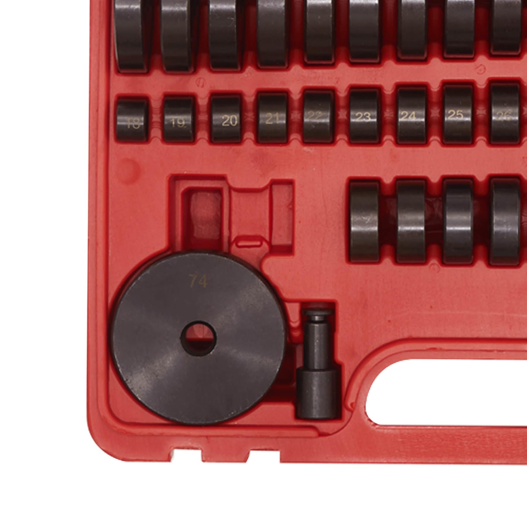 Sealey Bearing Race & Seal Driver Set 52pc