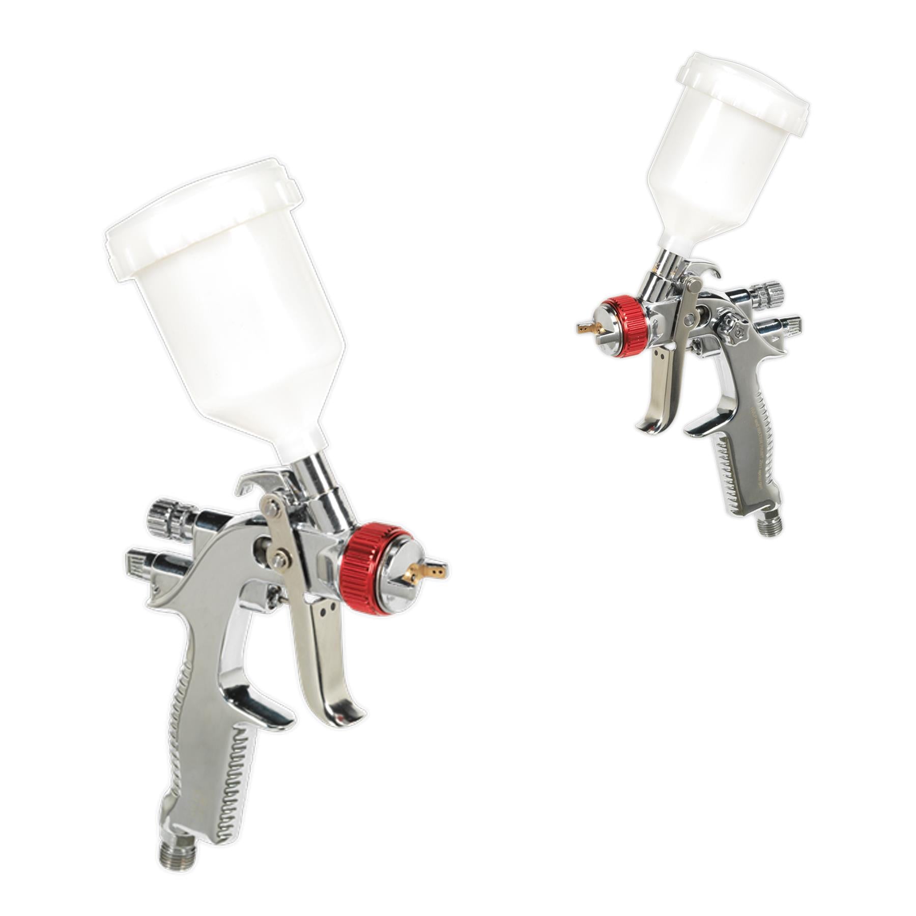 HVLP Gravity Feed Touch-Up Spray Gun - 0.8mm Set-Up