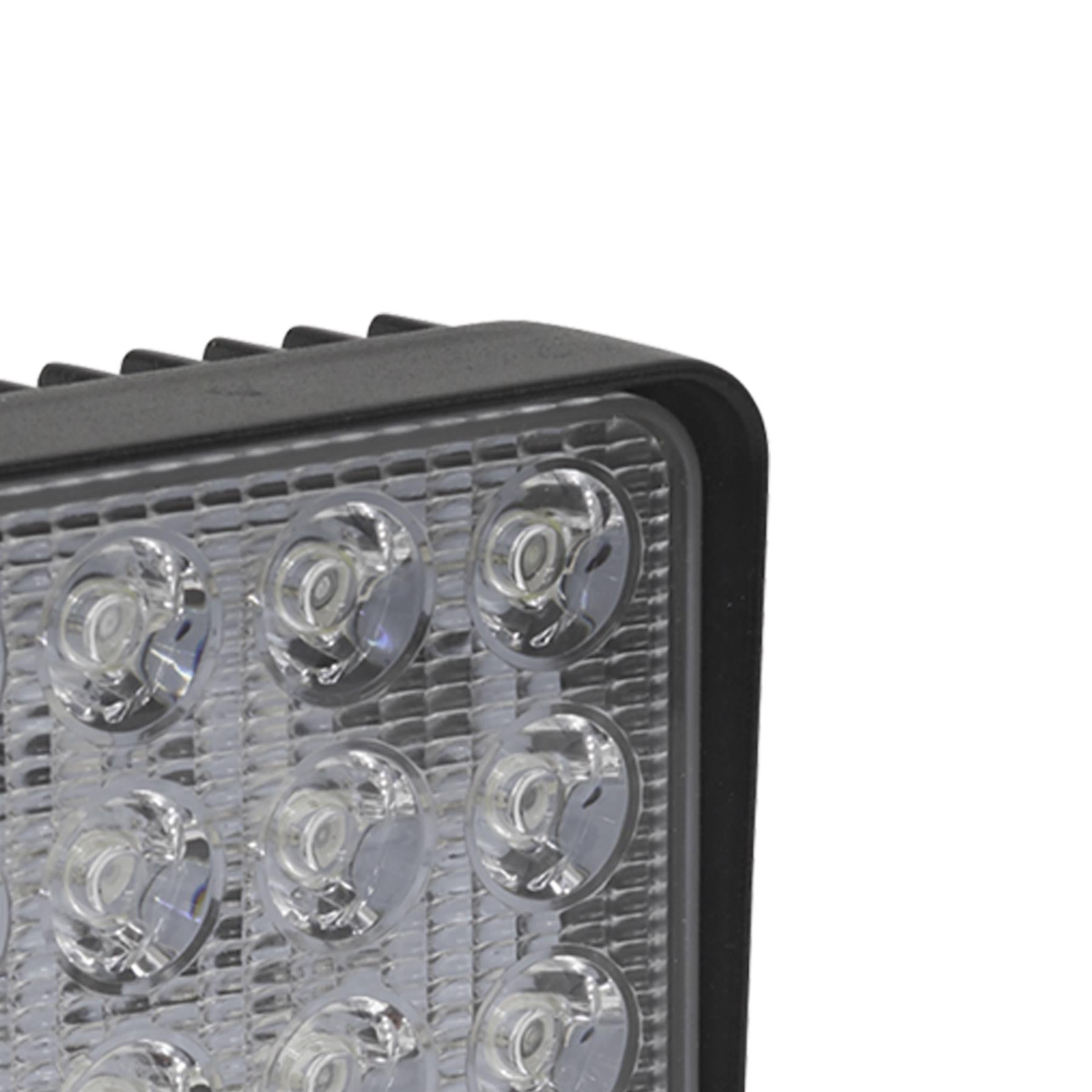 Sealey Square Work Light with Mounting Bracket 48W LED