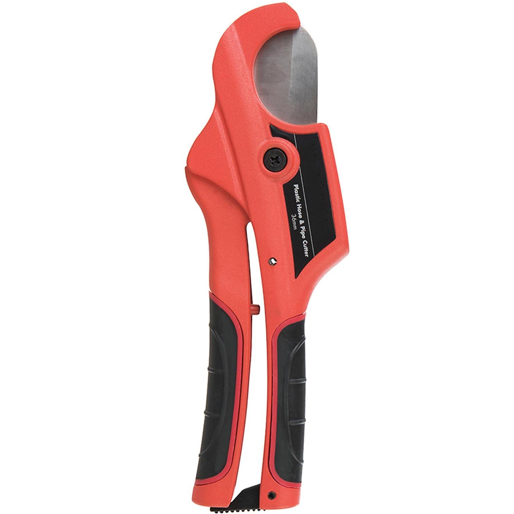 Ratchet Action 36/mm Plastic Pipe Cutter Plumbing Tool PVC Water Tube Hose