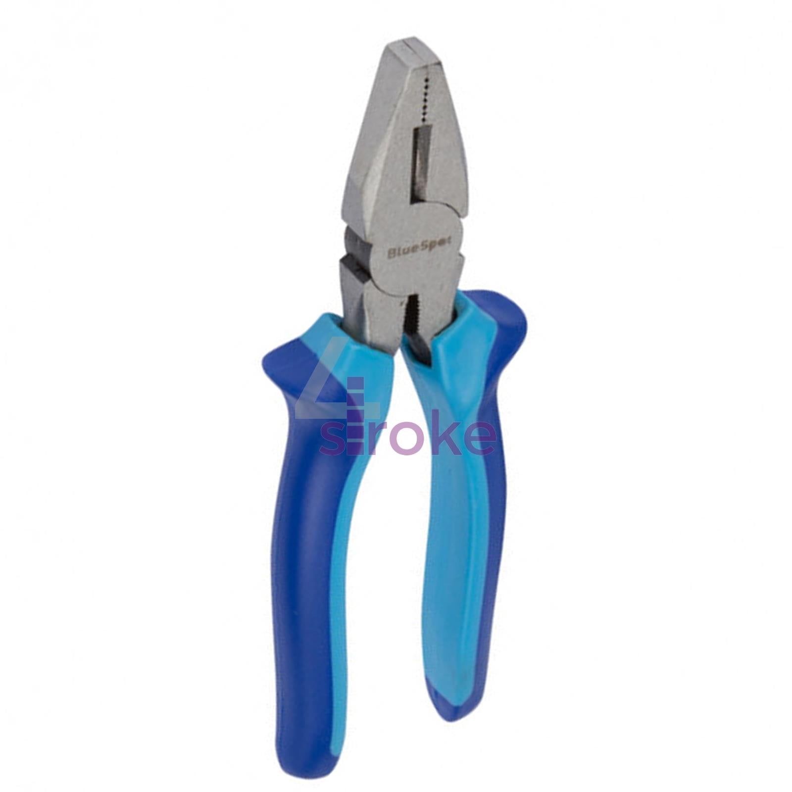 BlueSpot 3Pce Plier Set Soft Grip Handle Long Nose Pliers Cutters 150mm