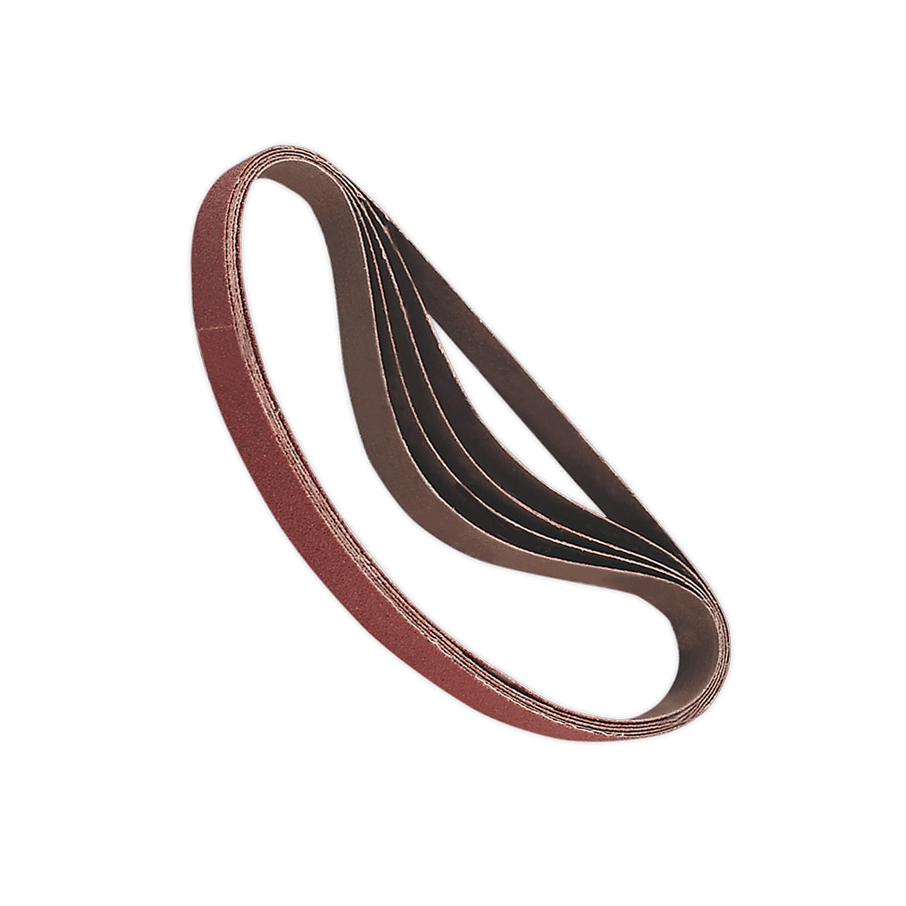 Sealey Sanding Belt 20 x 520mm 60Grit Pack of 5