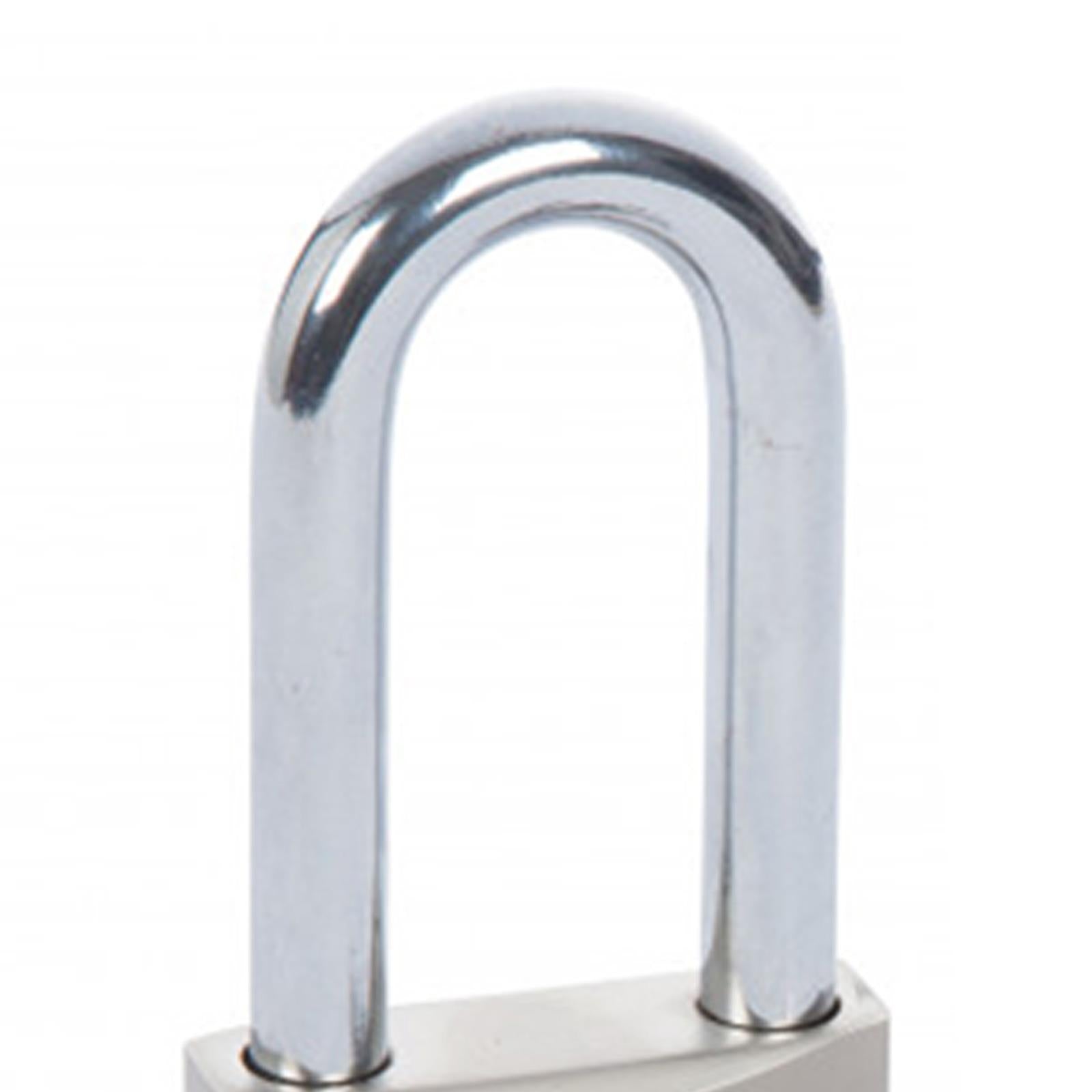 BlueSpot Extra Long Shackle Padlock 50mm Hardened Steel & Solid Brass Cylinder
