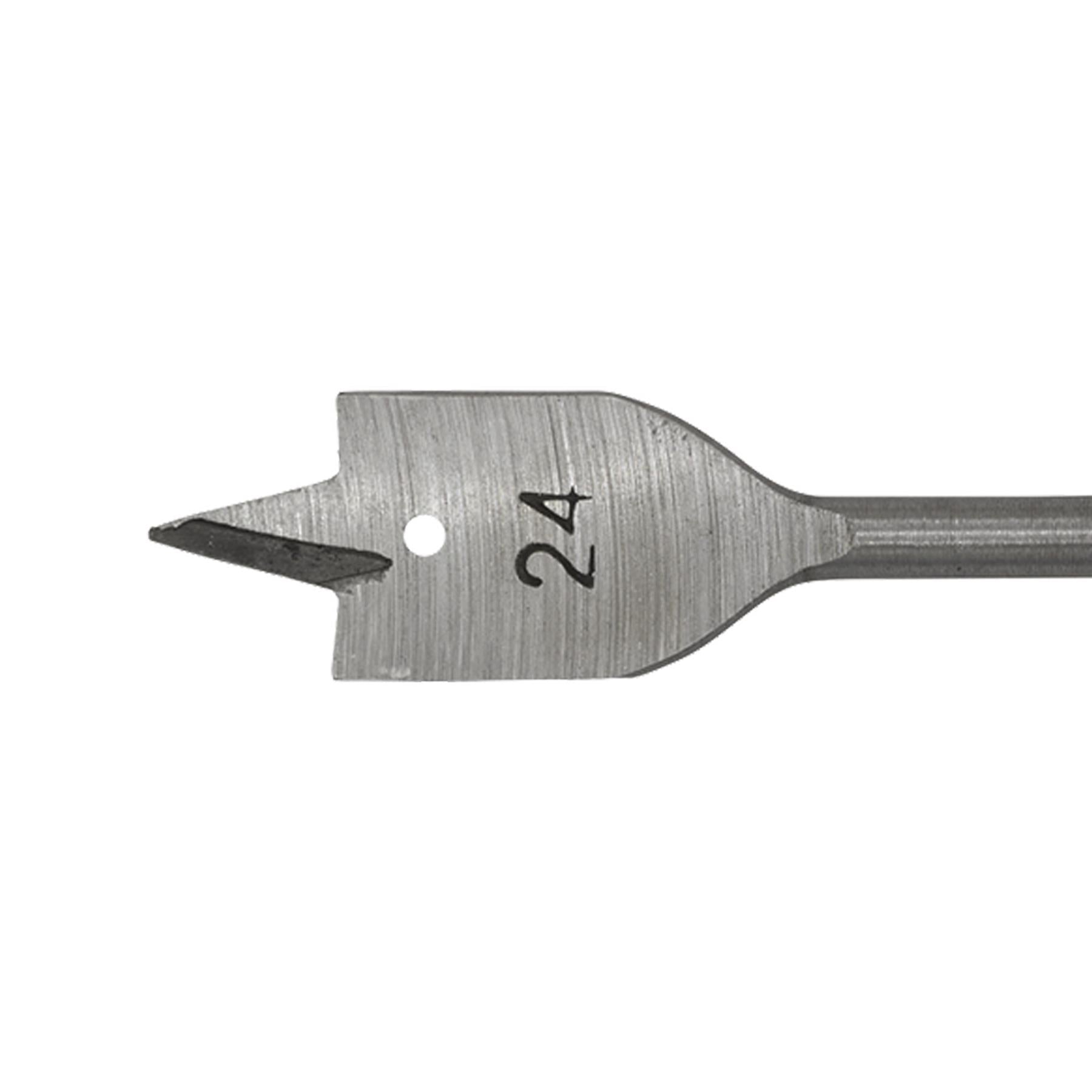 Sealey Flat Wood Bit Ø24mm x 152mm Fully Hardened