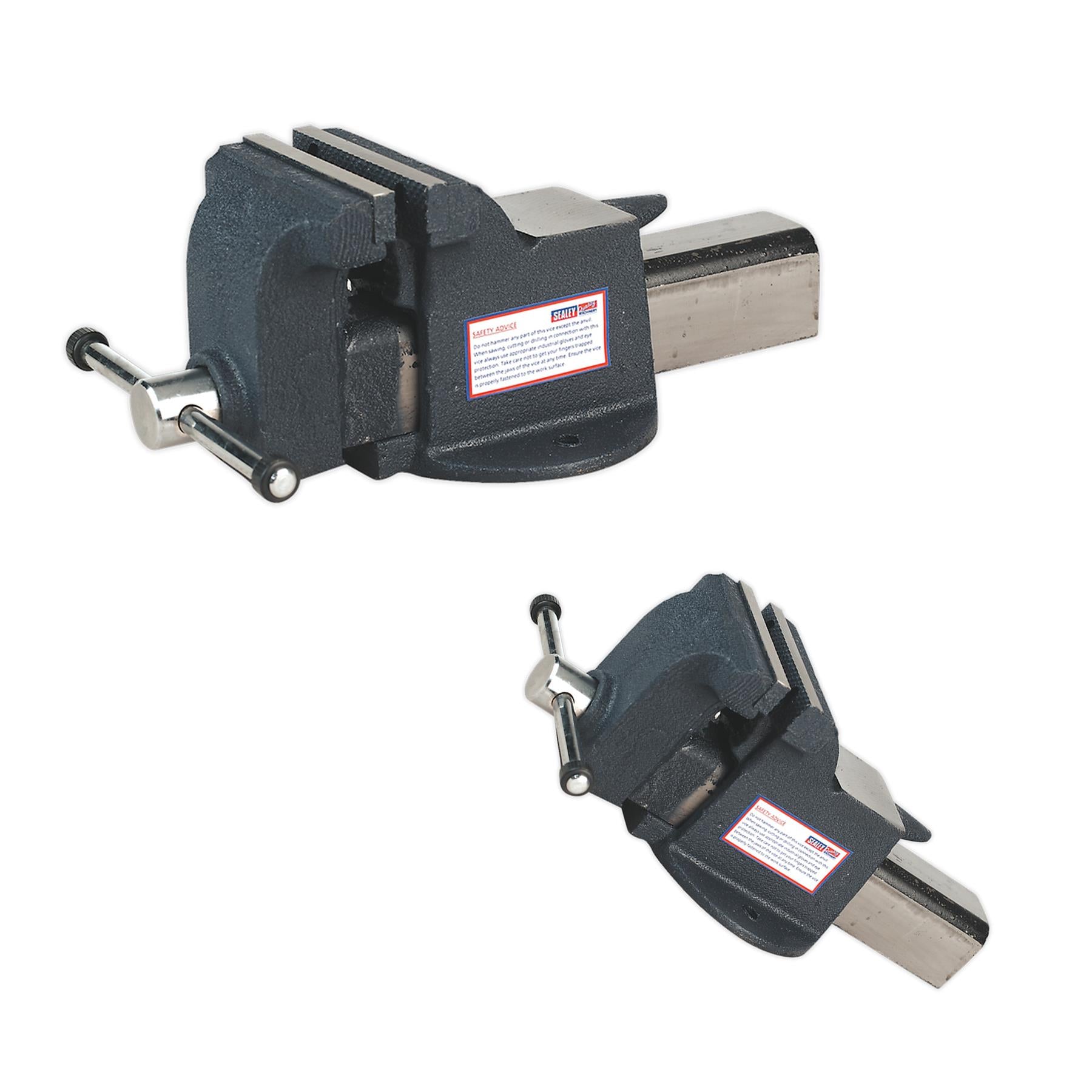 Sealey Vice 100mm All Steel Suitable For Workshop Garage & Machine Shop Use