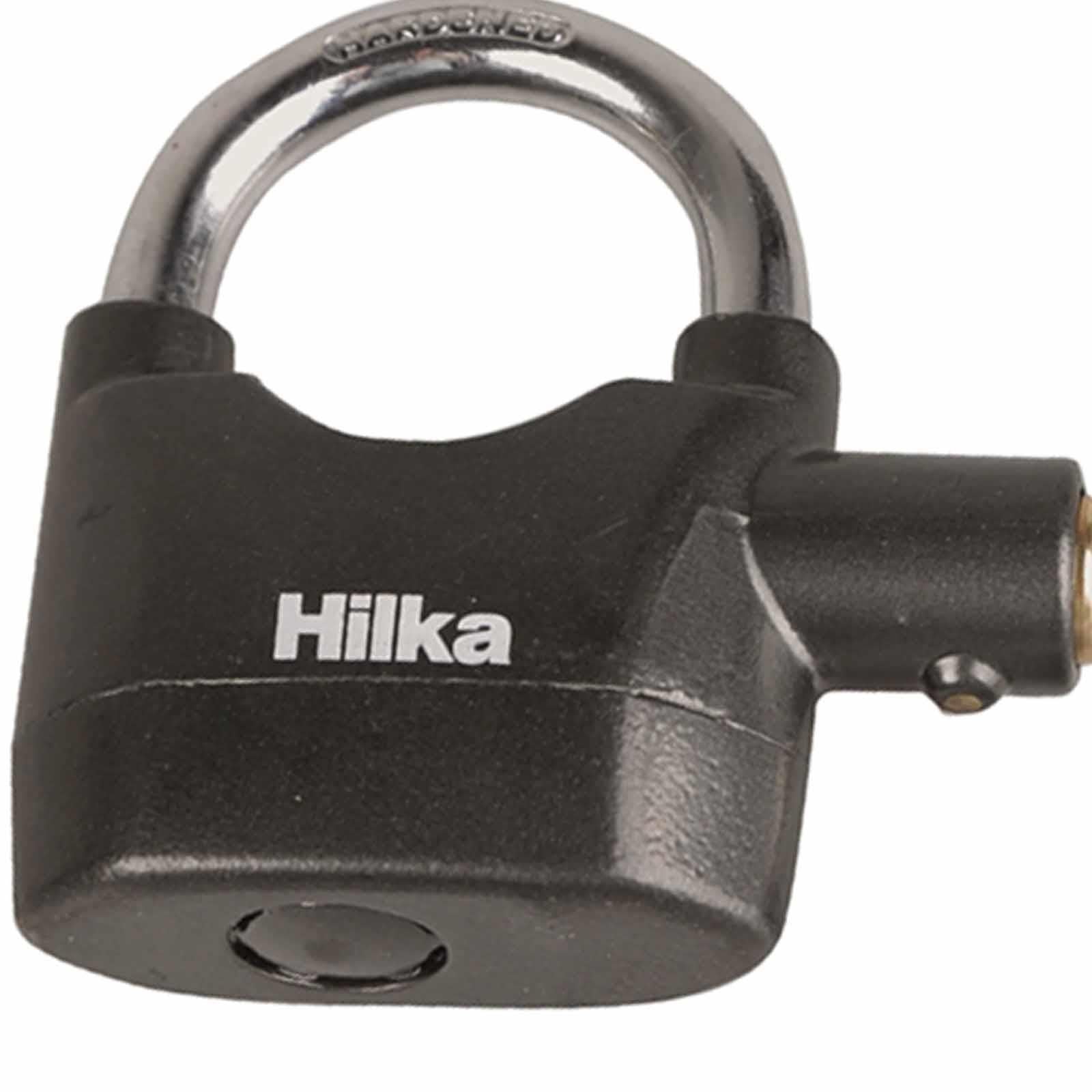 110 DB 70mm Alarm Padlock Security Siren Lock Motorbike Anti Theft Bike