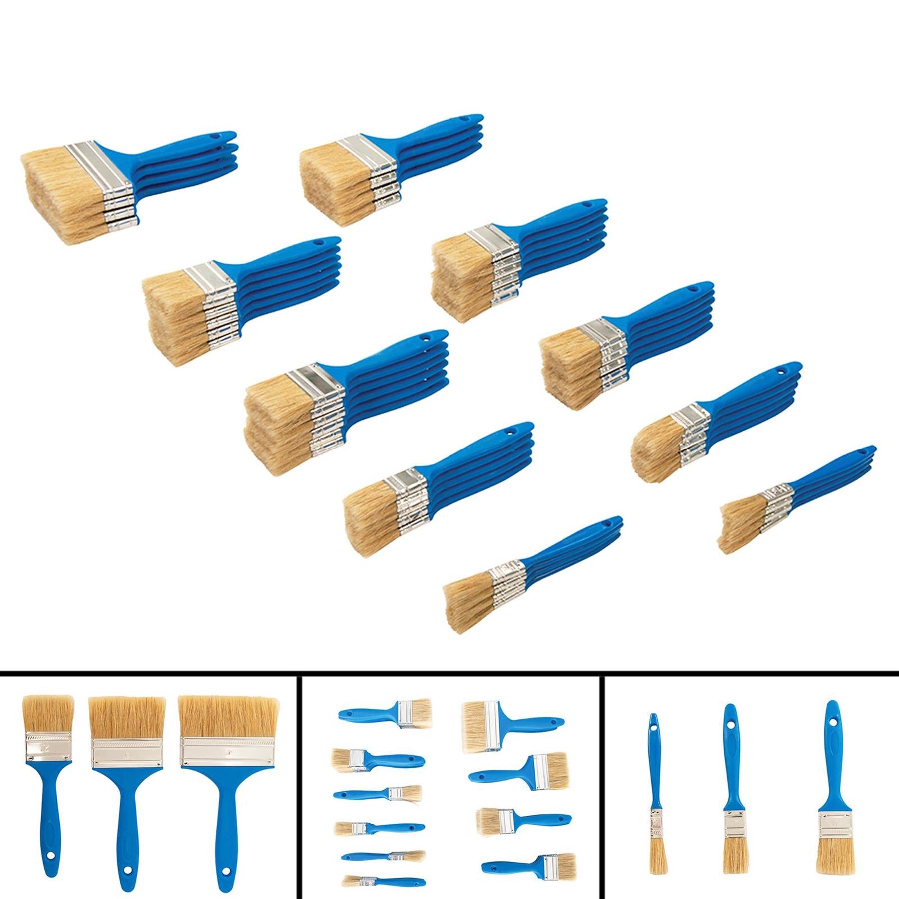 Disposable Paint Brush Set 50Pc Utility Brushes With Pure Bristle&Polymer Handle