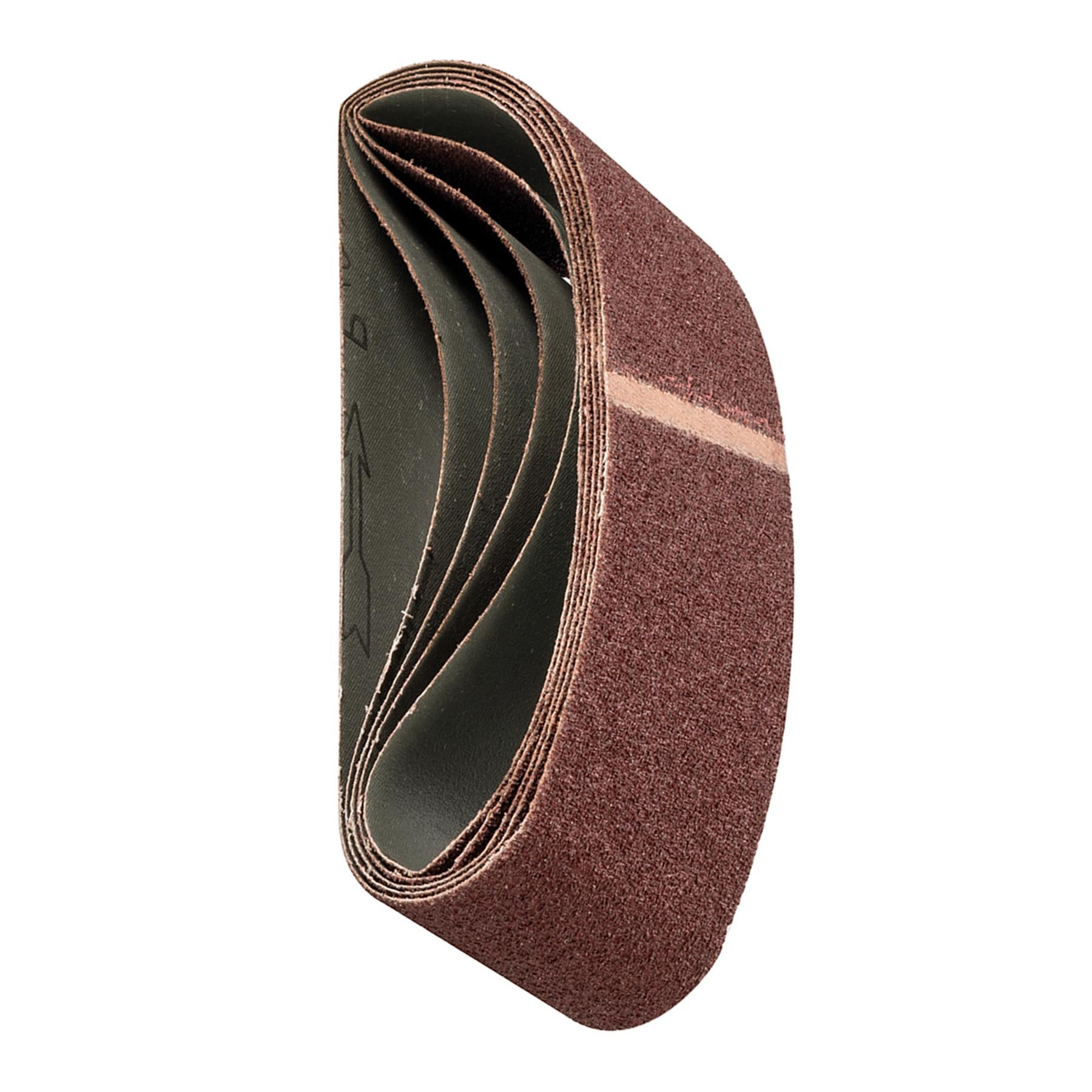 60 Grit Sanding Belts 75 X 533mm 5Pk Sanding Belts High Quality Aluminium