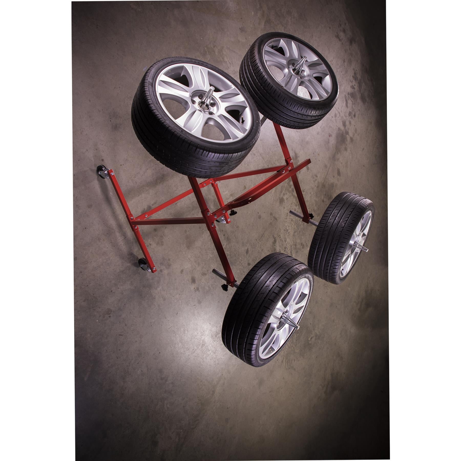 Sealey Alloy Wheel Painting/Repair Stand Heavy-Duty-4 Wheel Capcty