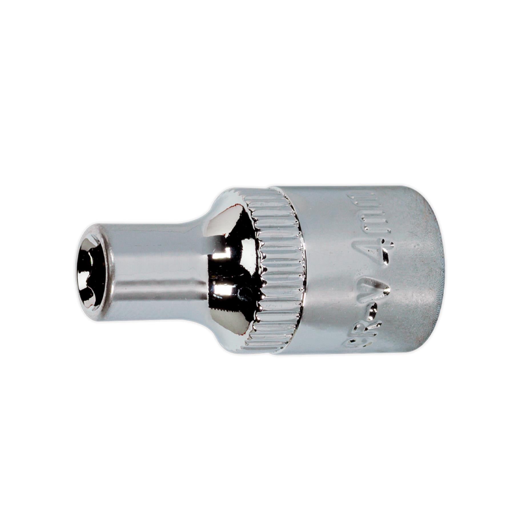 Sealey WallDrive Socket 4mm 1/4"Sq Drive Fully Polished