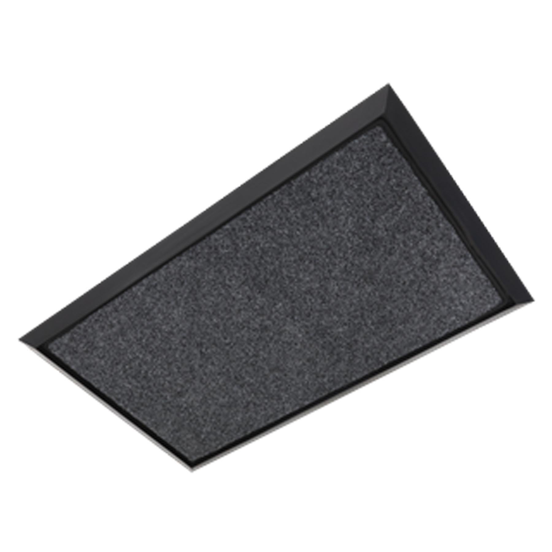 Sealey Rubber Disinfection Mat With Removable Carpet 450 x 750mm