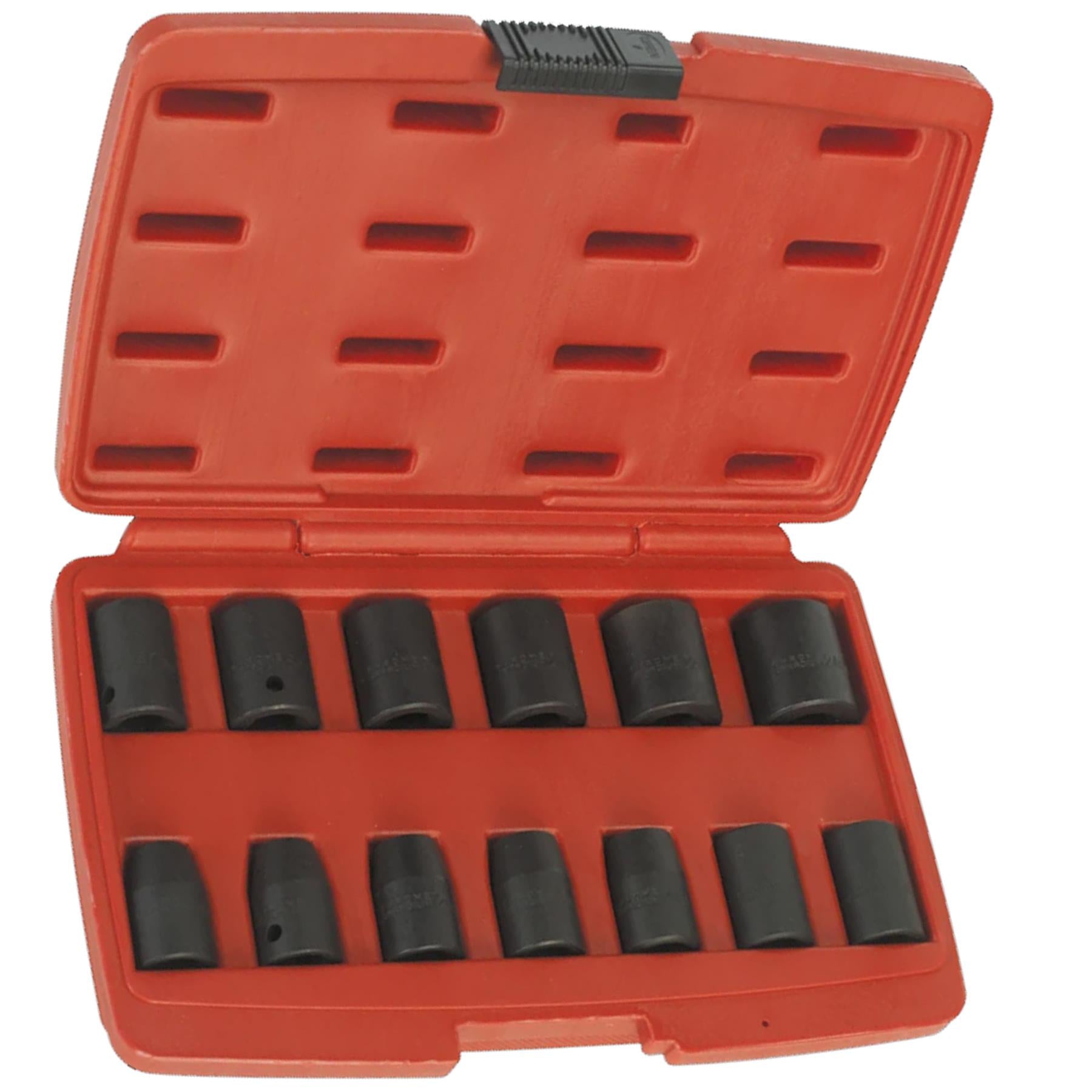 Sealey Impact Socket Set 13pc 1/2"Sq Drive Metric