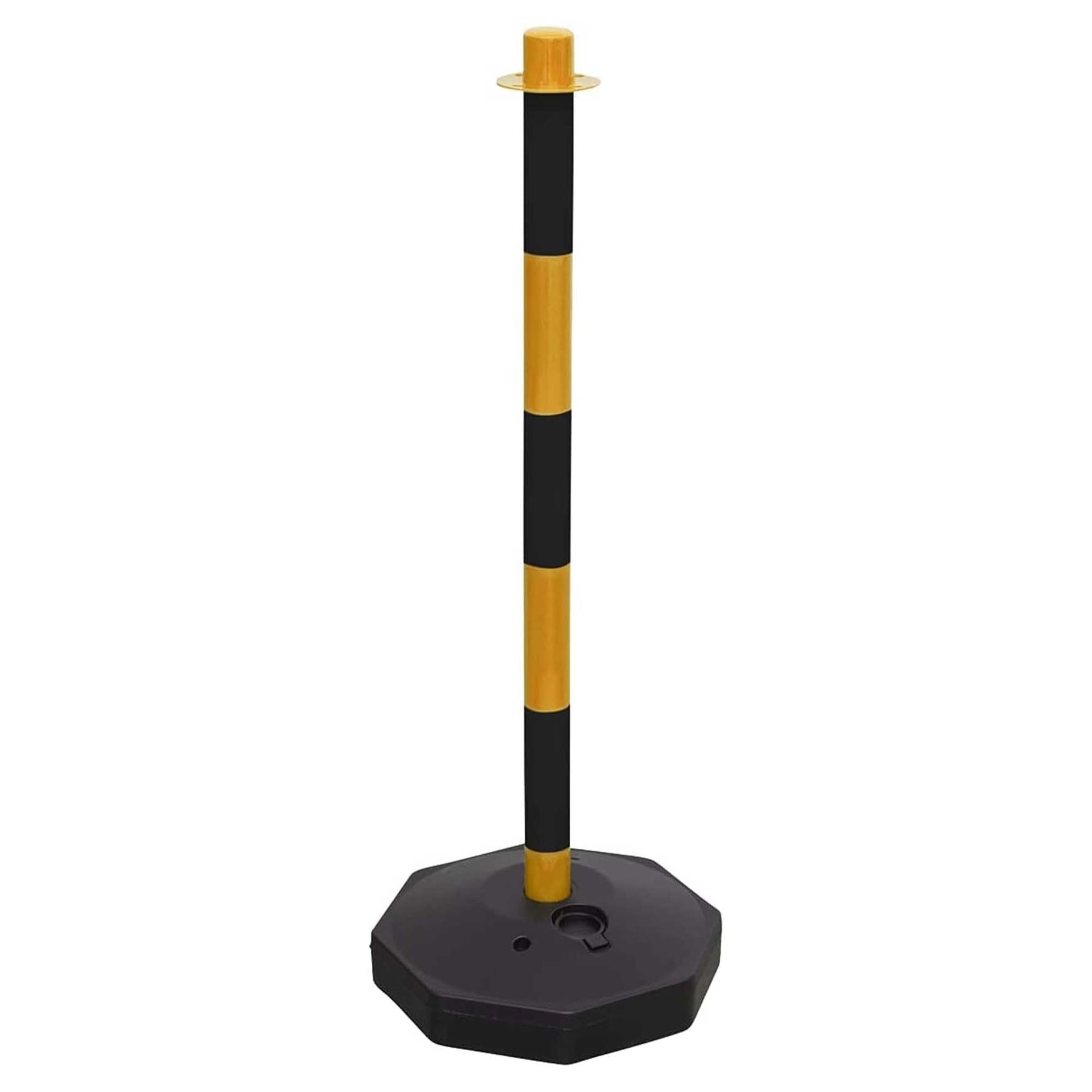 Sealey Black/Yellow Post & Chain Kit 25m