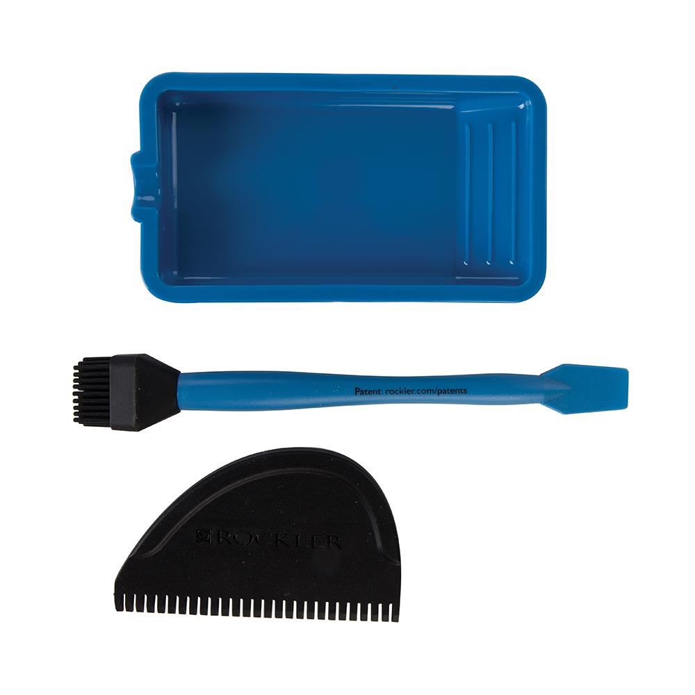 Genuine Rockler Silicone Glue Kit 3pce Carpentry Woodworking Tools