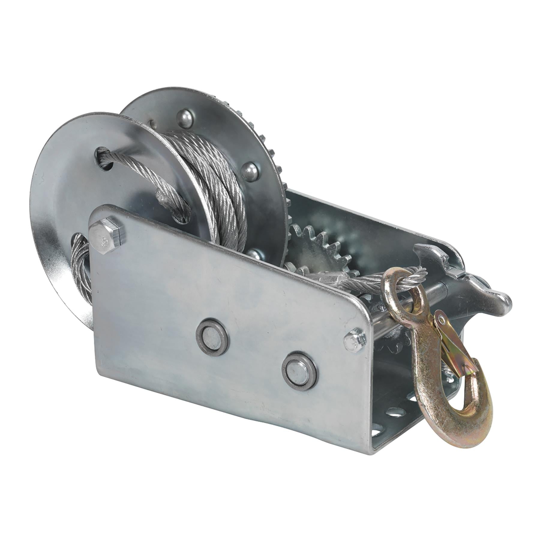 Sealey Geared Hand Winch 900kg Capacity with Cable