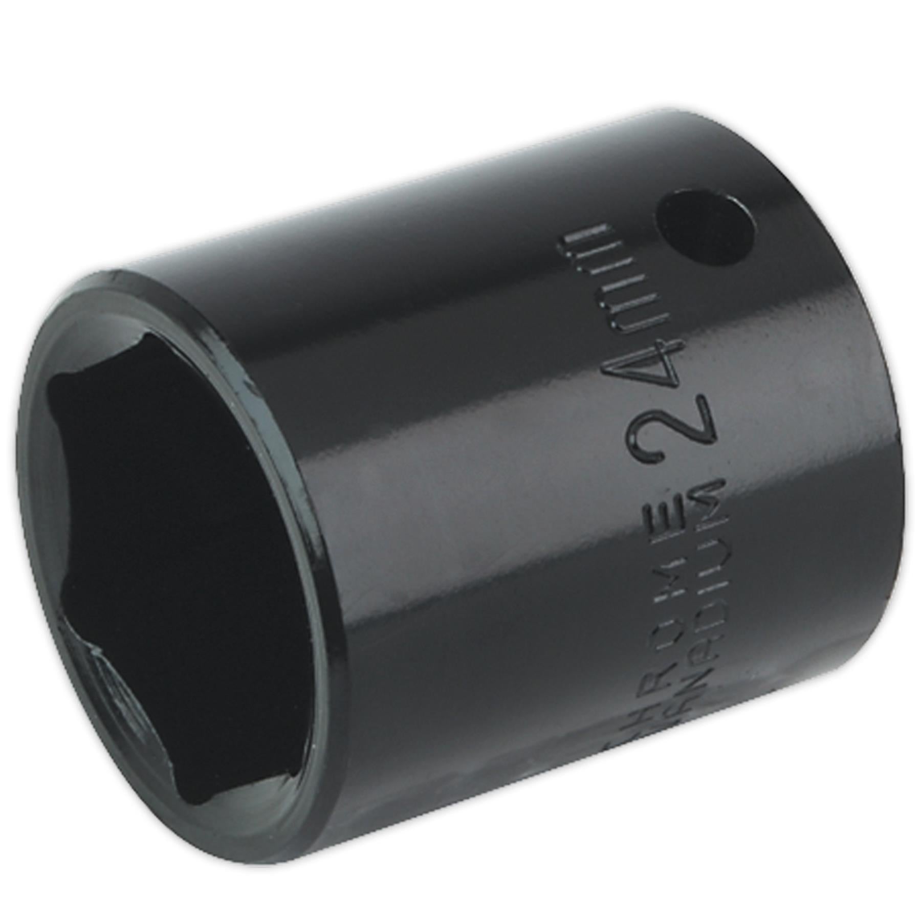 Sealey Impact Socket 24mm 1/2"Sq Drive