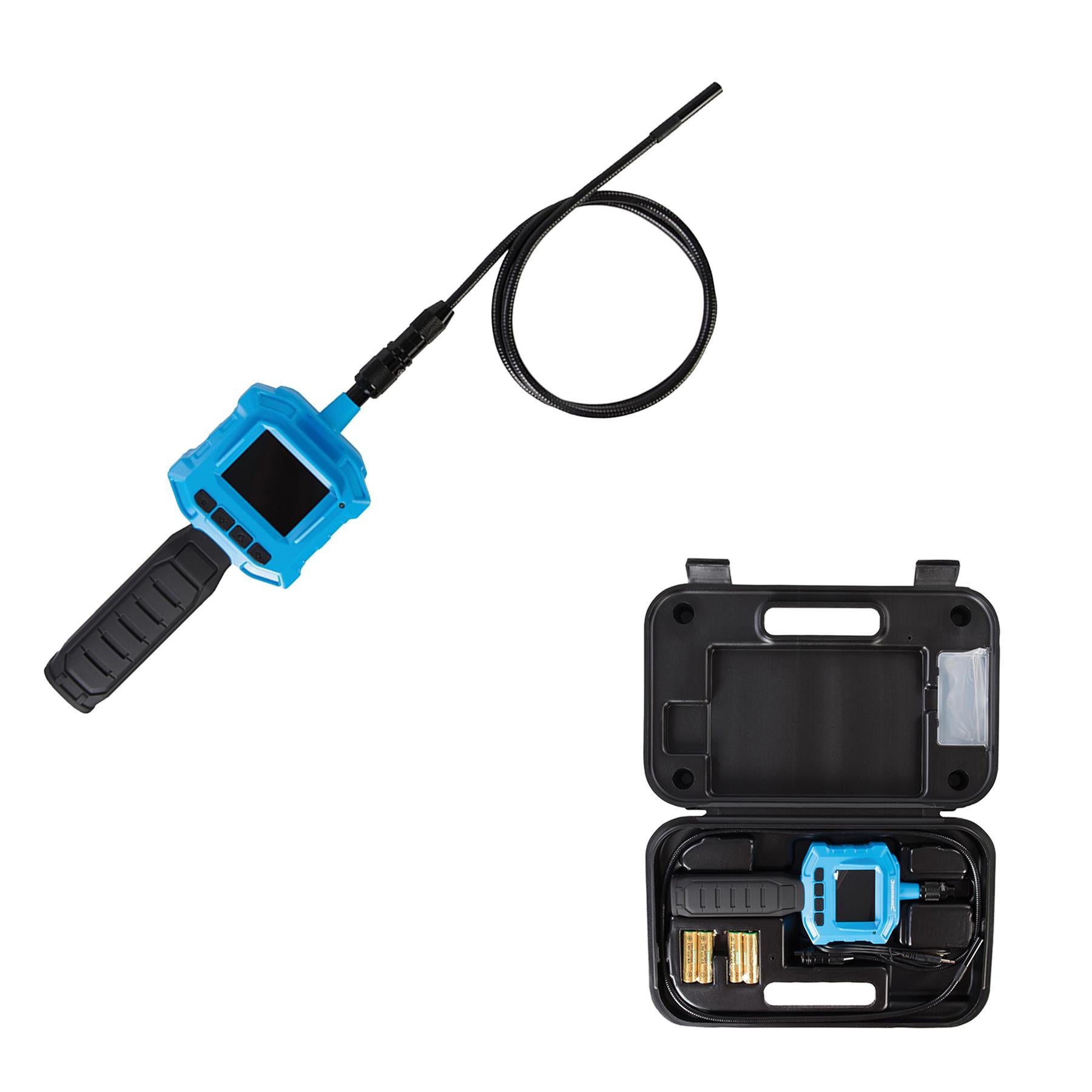 Video Inspection Camera with Colour LCD Monitor Flexible Waterproof 2.3" Monitor