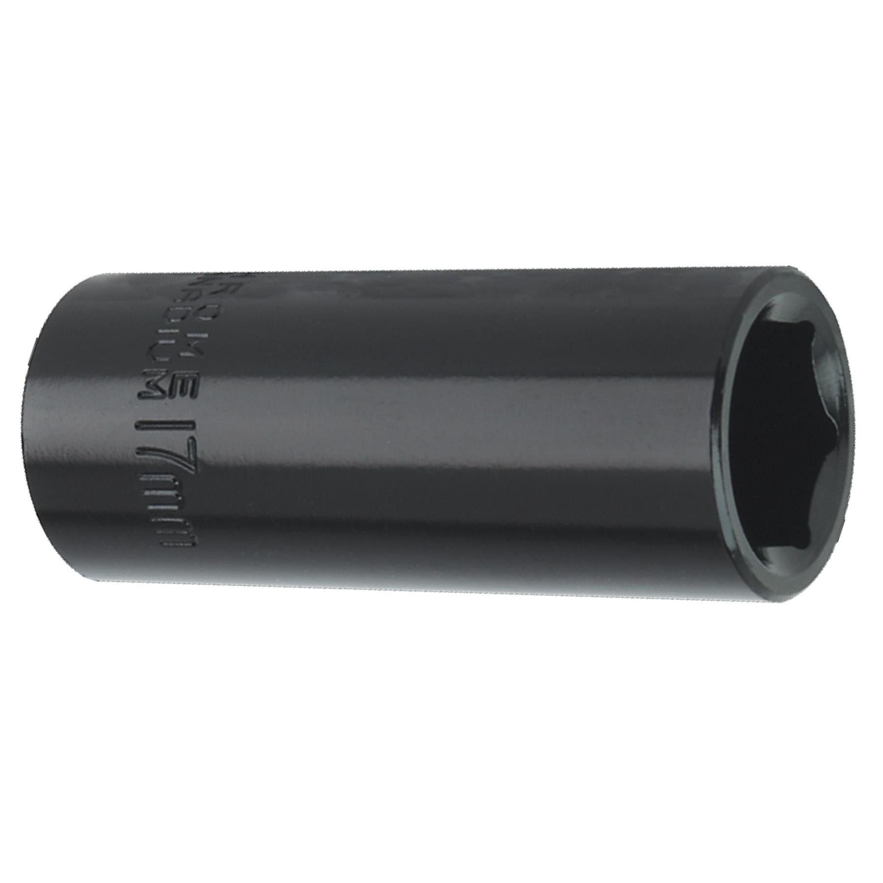 Sealey Impact Socket 17mm Deep 3/8"Sq Drive Chrome Vanadium